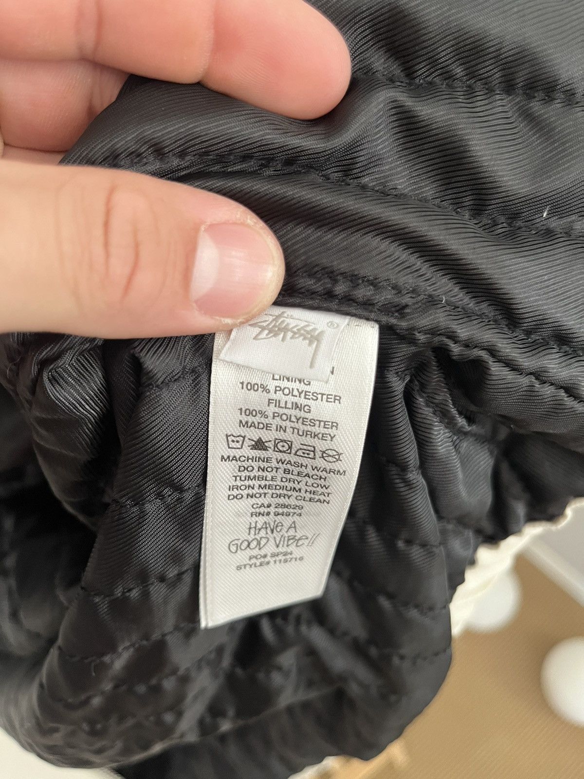 Stussy STUSSY WORK JACKET INSULATED BONE/WHITE XL Full Zip Hooded Size US XL / EU 56 / 4 - 7 Thumbnail