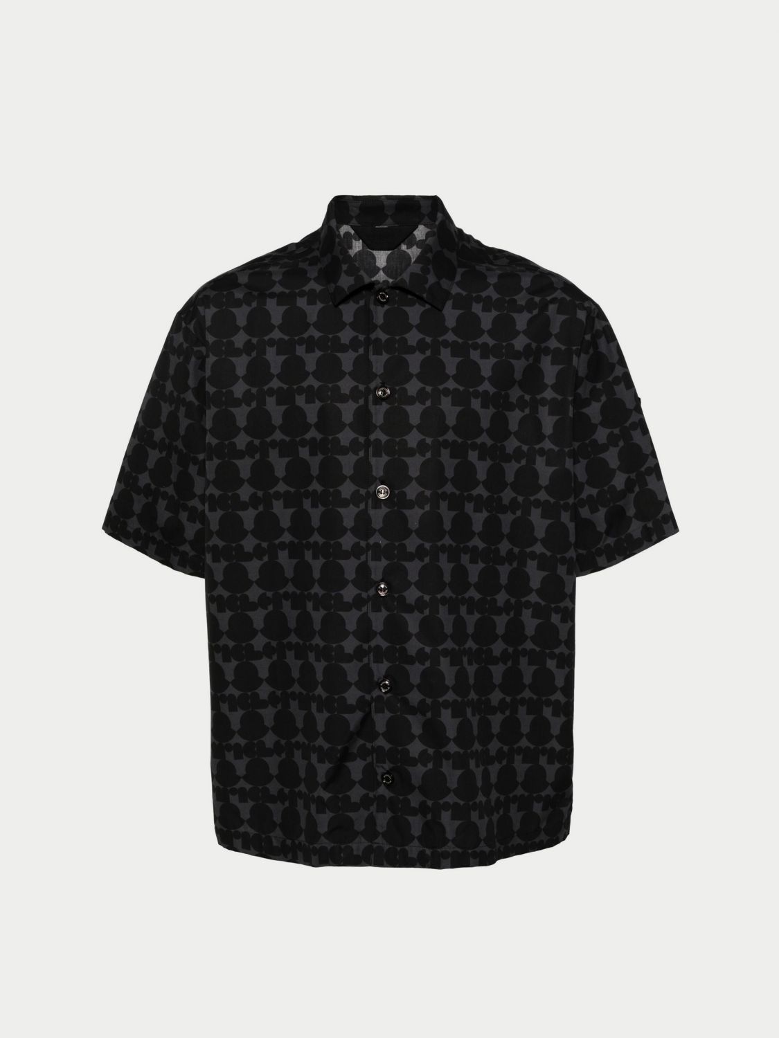 image of Moncler Shirt Men Black (Size Medium)