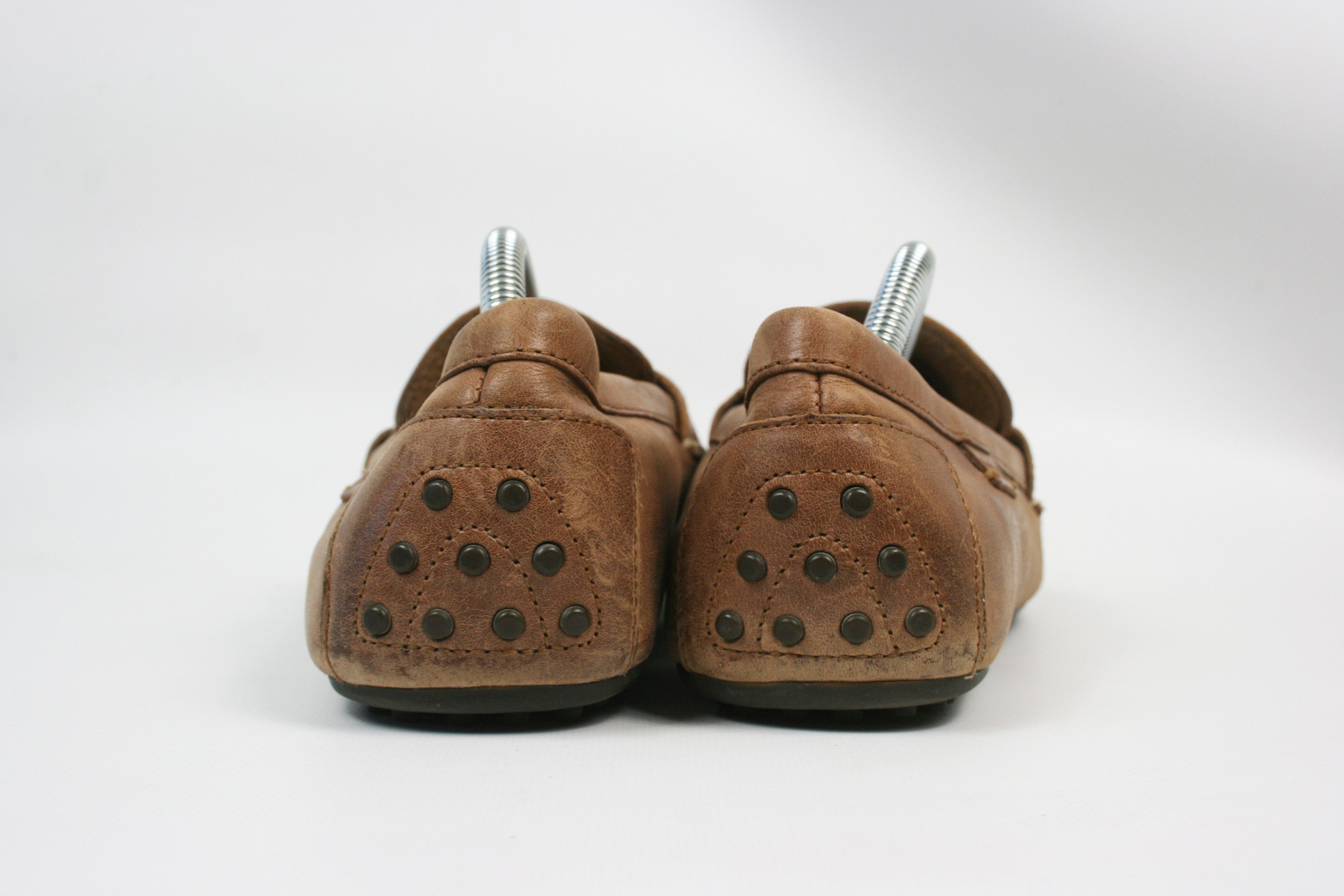 Polo Ralph Lauren WES Leather Car Driver Penny Loafers Size US 10 / EU 43 - 7 Thumbnail