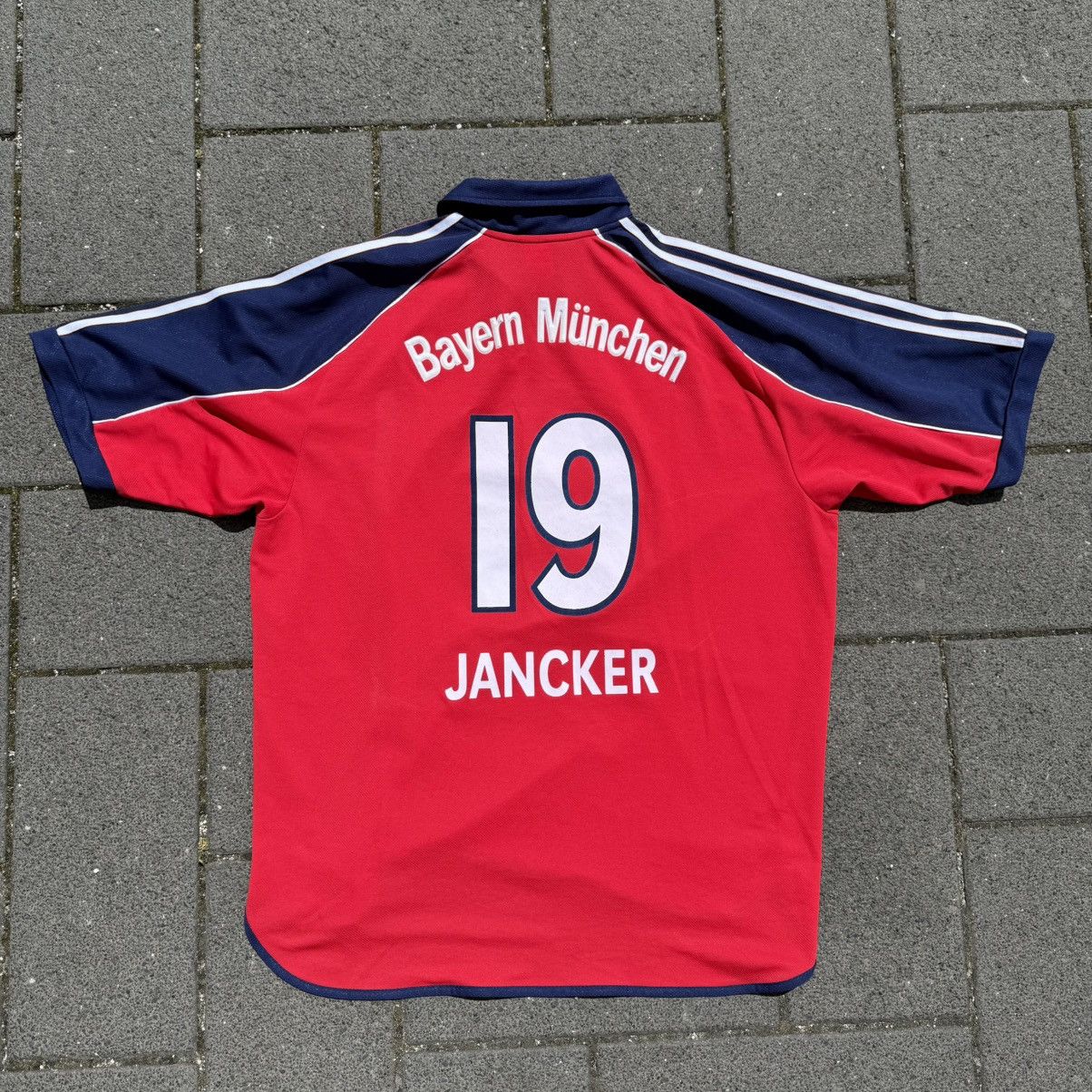 Adidas × Vintage vintage jersey Bayern Münich 1999/2001 #19 Jancker RARE Size US XXL / EU 58 / 5 - 6 Thumbnail