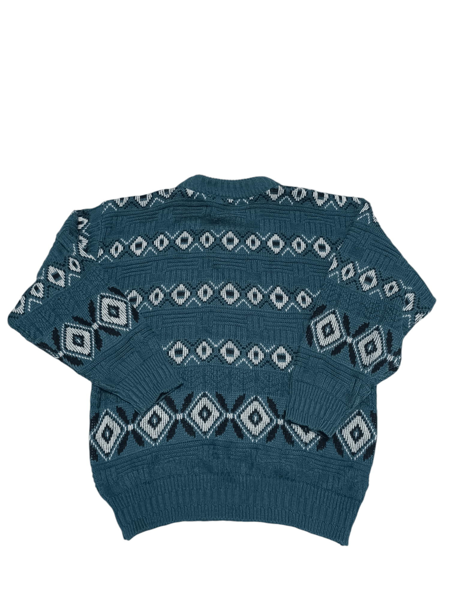 Other VINTAGE 90S 80S MADE IN UK OLDMONEY KNIT SWEATER Size US M / EU 48-50 / 2 - 2 Thumbnail