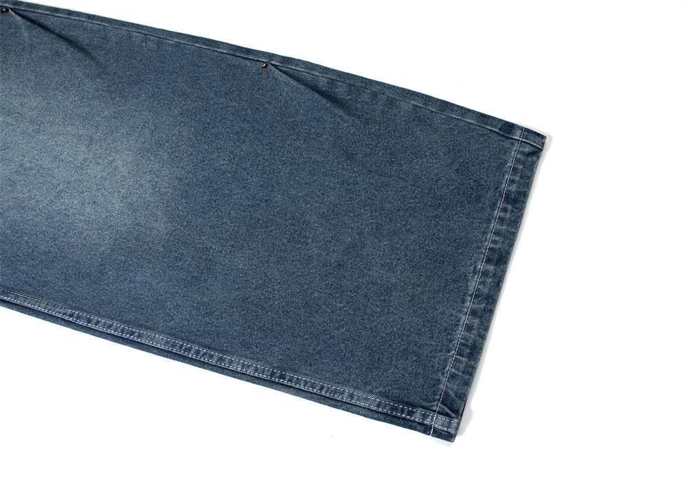 Japanese Brand × Jean Hip-hop trendy washed denim wide-leg distressed jeans Size US 32 / EU 48 - 5 Thumbnail