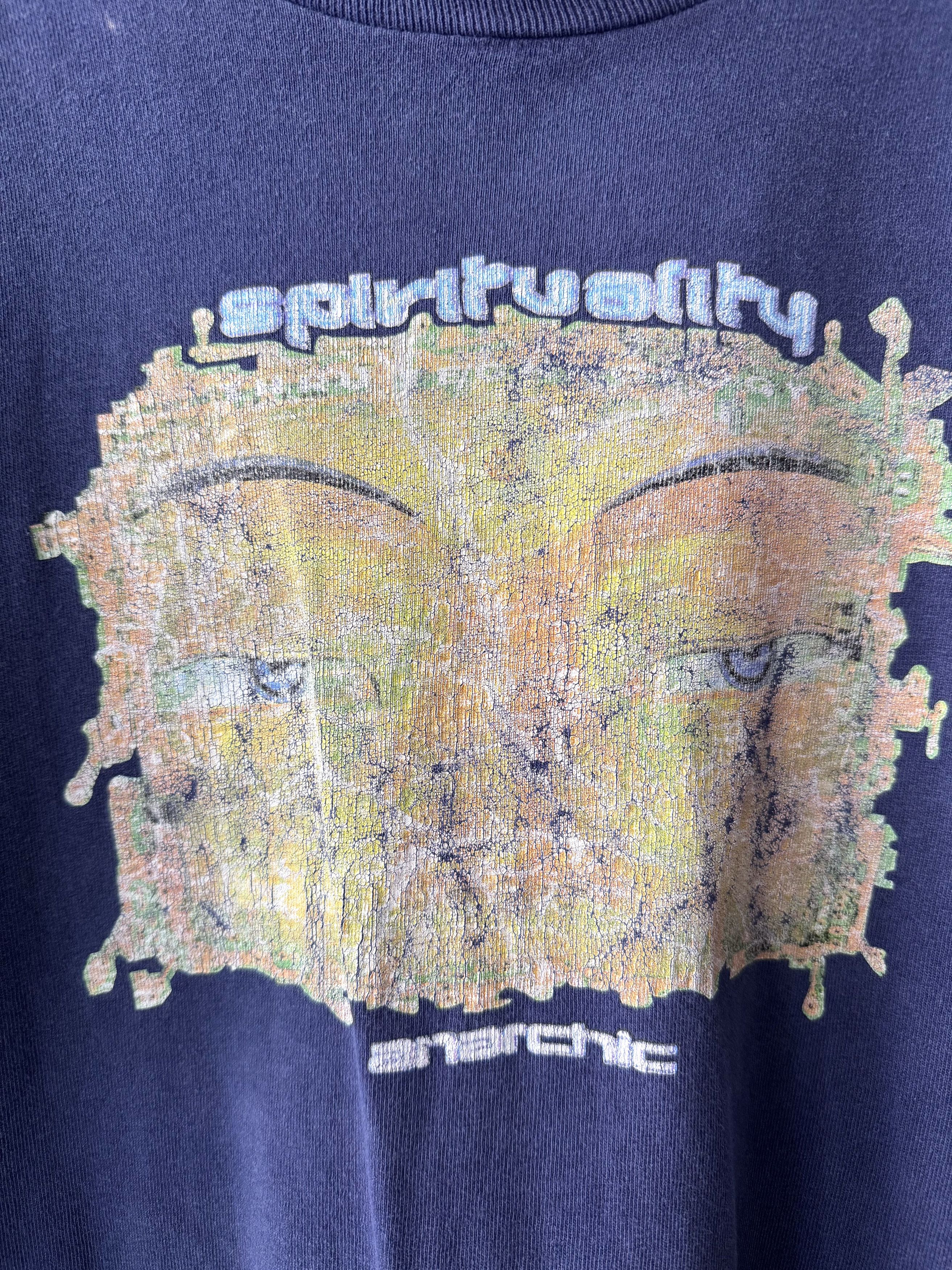 Vintage Anarchic Adjustment Spirituality T-Shirt SZ XL Size US XL / EU 56 / 4 - 6 Thumbnail