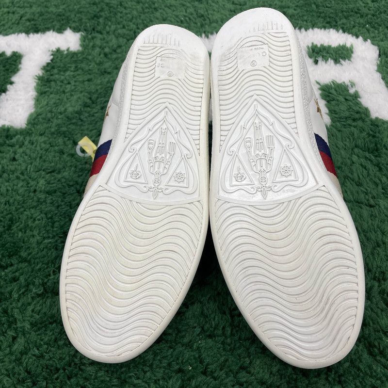 Gucci Gucci Ace Bee and Star Low-top Sneakers Size US 6 / IT 36 - 4 Thumbnail