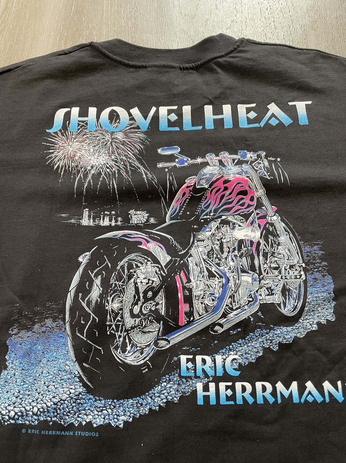 Vintage Vintage Easyriders Shovelhead Micheal Hermann Shirt Mens XL Size US XL / EU 56 / 4 - 2 Thumbnail
