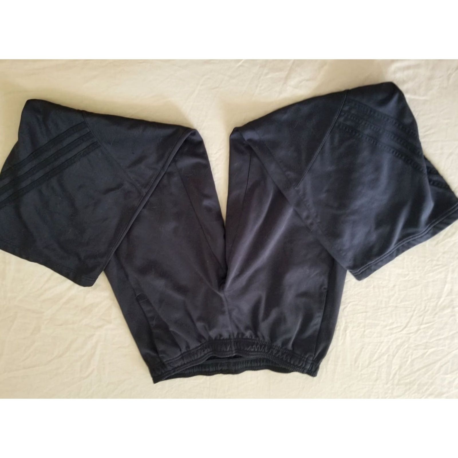 Adidas Womens adidas Pants M Medium Black Athletic Gym Workout Legging Yoga Capri Size 32" / US 10 / IT 46 - 3 Thumbnail