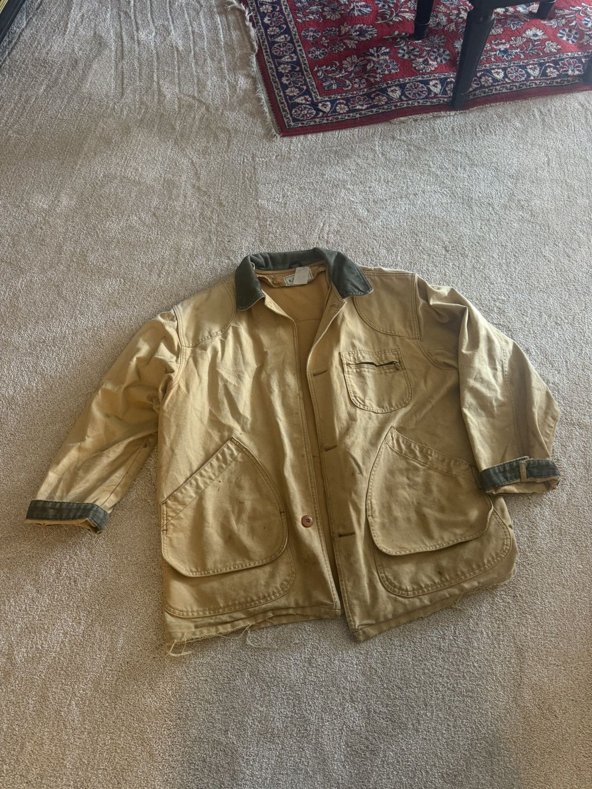Vintage LL Bean Hunting Jacket Size US XL / EU 56 / 4 - 1 Thumbnail