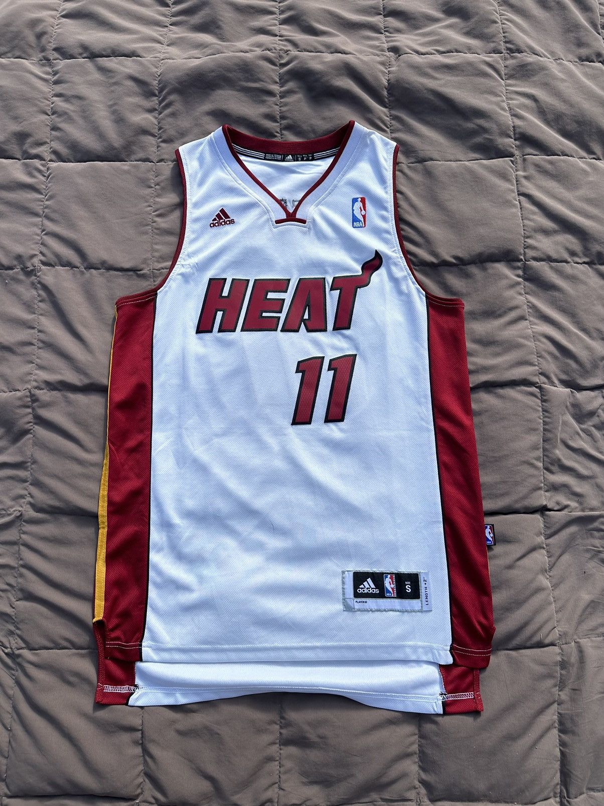 NBA, Shirts, Nba Chris Andersen Birdman Miami Heat 1 White Screenprinted Nickname  Jersey M