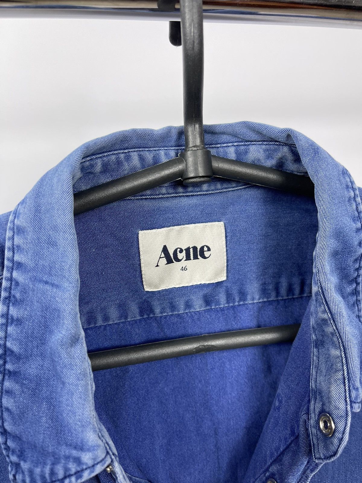 Acne Studios Acne Studios Shirt Denim Size 46 Blue Vintage 100% Cotton Size US S / EU 44-46 / 1 - 3 Thumbnail