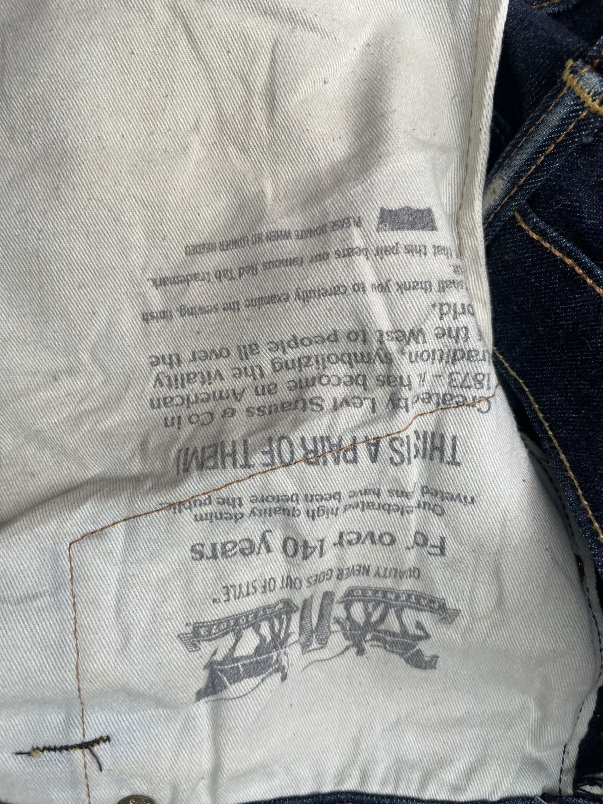 Levi's Levis 511 Denim Size US 34 / EU 50 - 16 Thumbnail