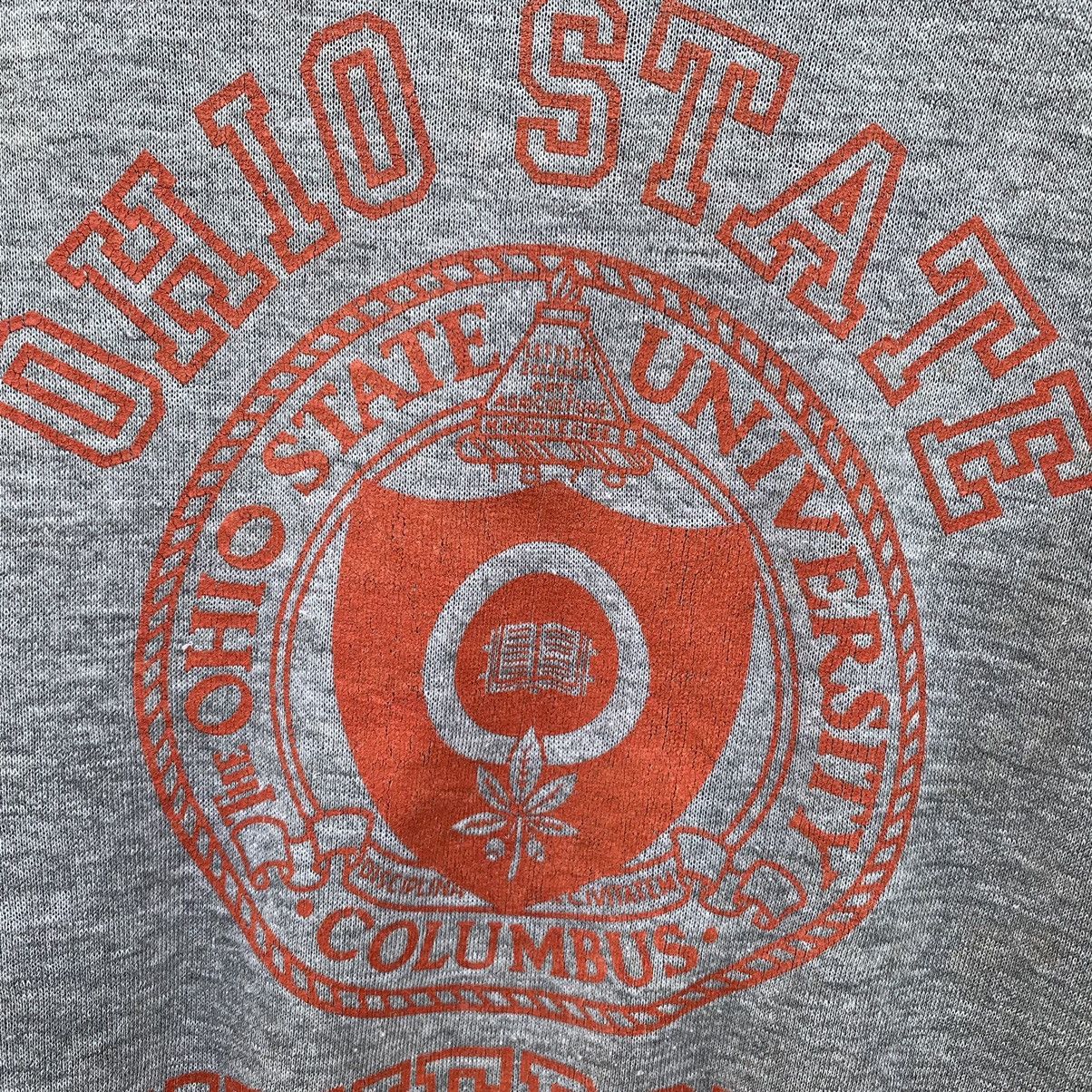Vintage Vintage 80s Faded Sportwear Ohio State University Sweatshirt Size US S / EU 44-46 / 1 - 5 Thumbnail