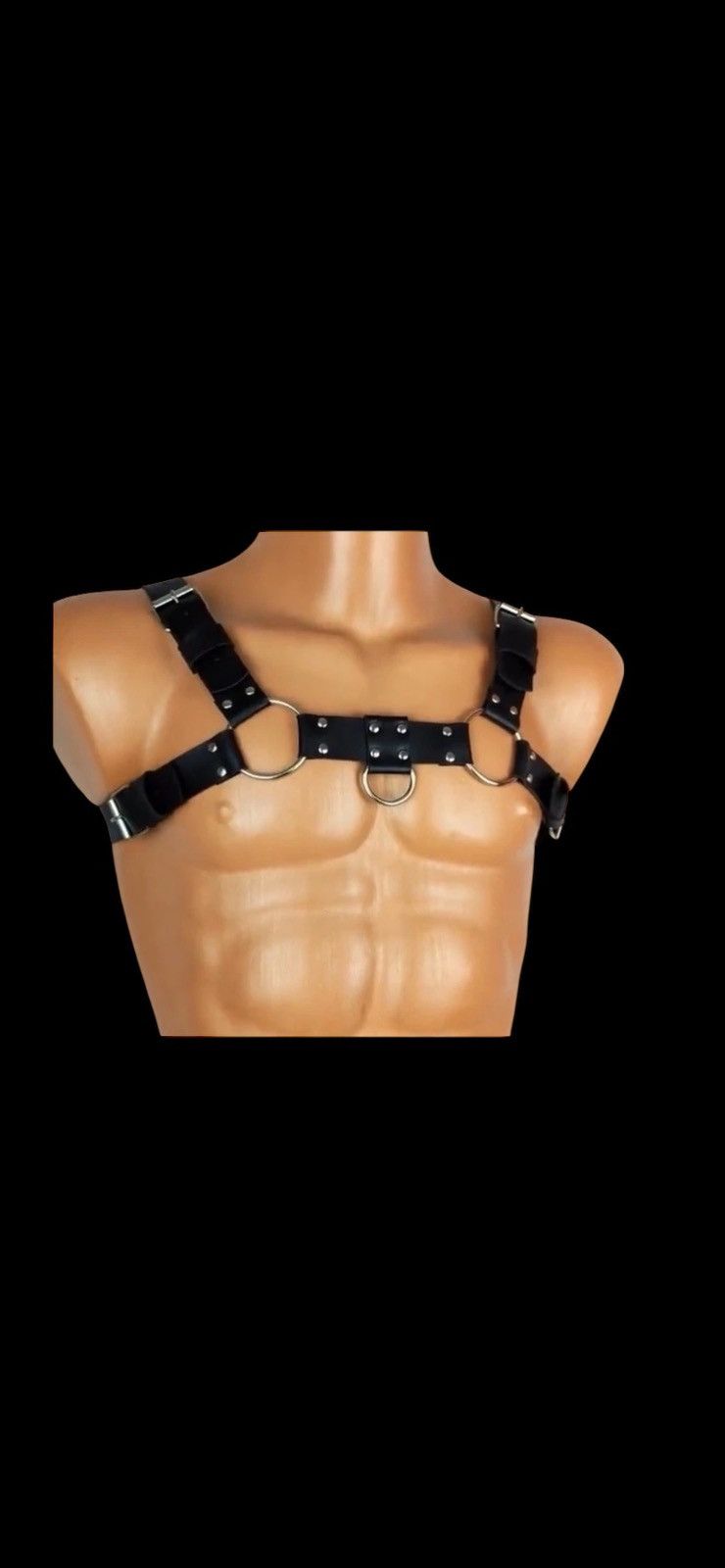 Other Men’s Genuine Bulldog Chest Harness – “Made To Order “ Size 34 - 1 Thumbnail