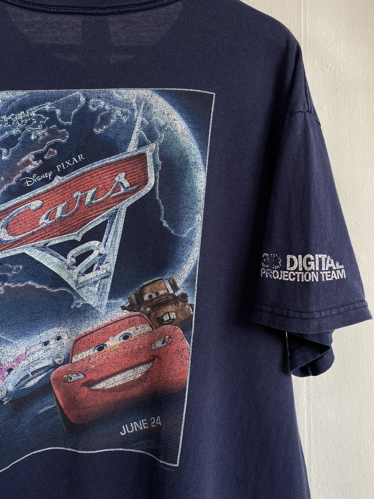 Disney × Vintage Vintage Cars 2 promo movie Disney tee Size US XL / EU 56 / 4 - 9 Thumbnail