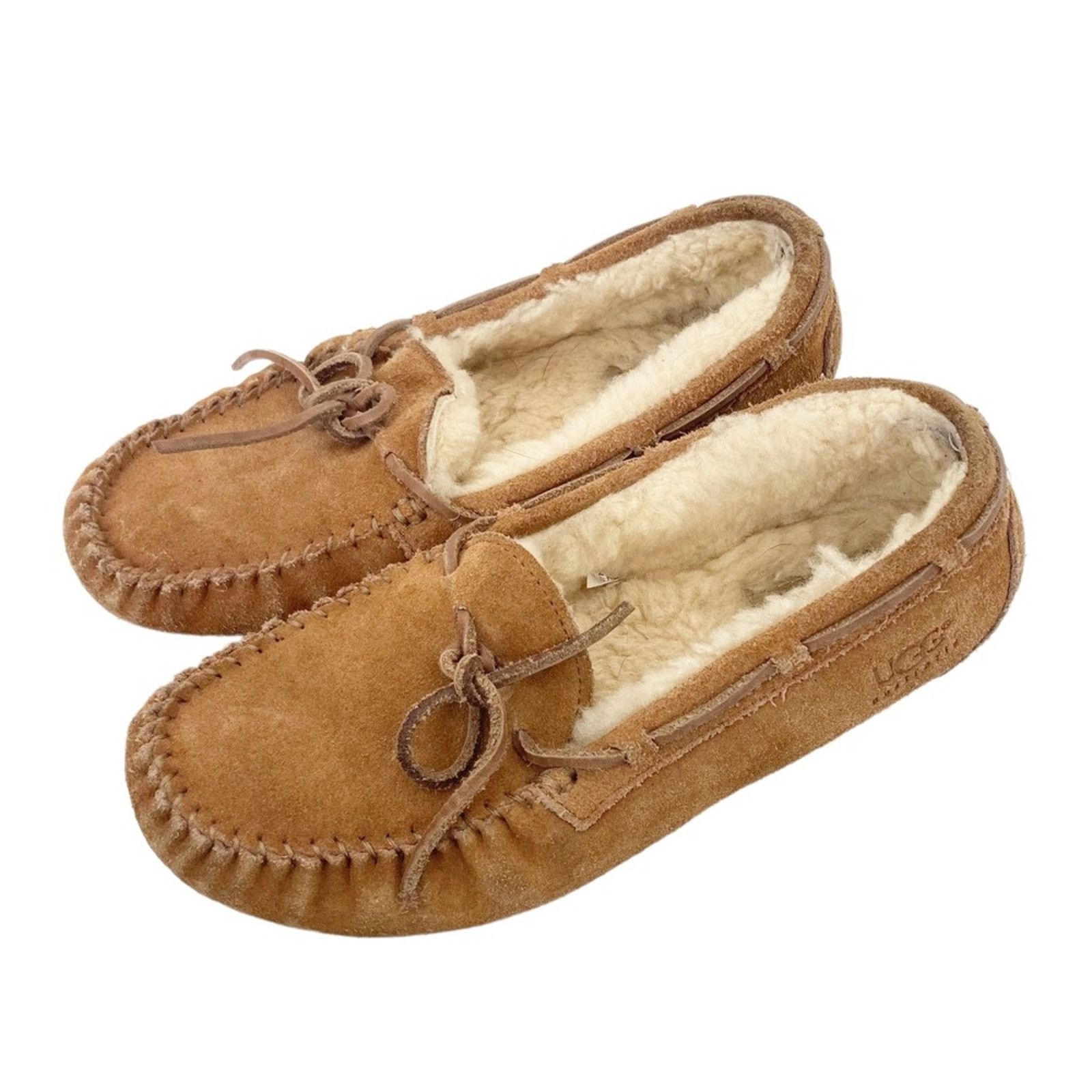 Ugg Ugg Tan Moccasin Slippers Sz 6 Size US 6 / IT 36 - 3 Thumbnail