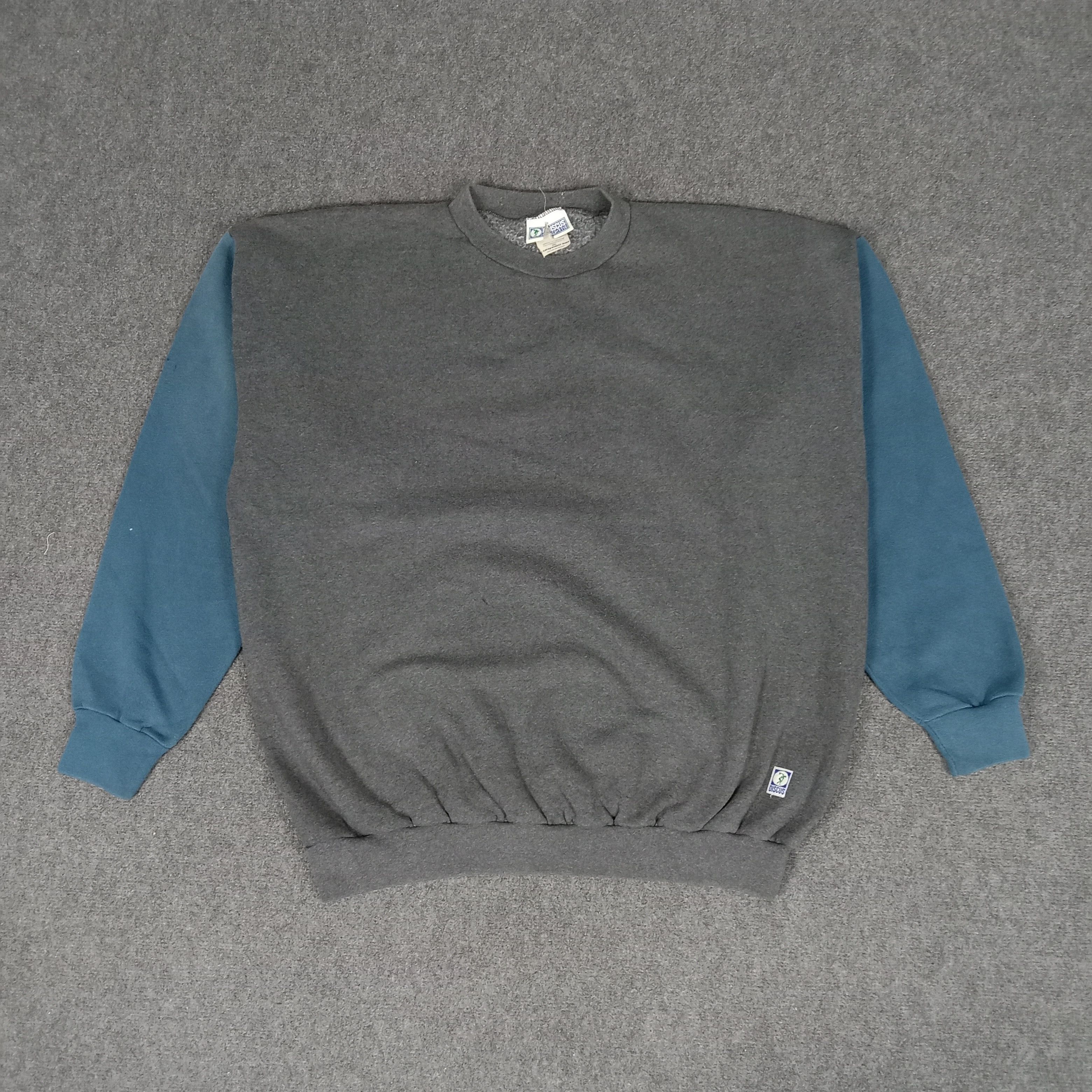 Jean-Michel Basquiat × Vintage Discuss Athletic American Sport Style Sweatshirt Size US XXL / EU 58 / 5 - 1 Thumbnail