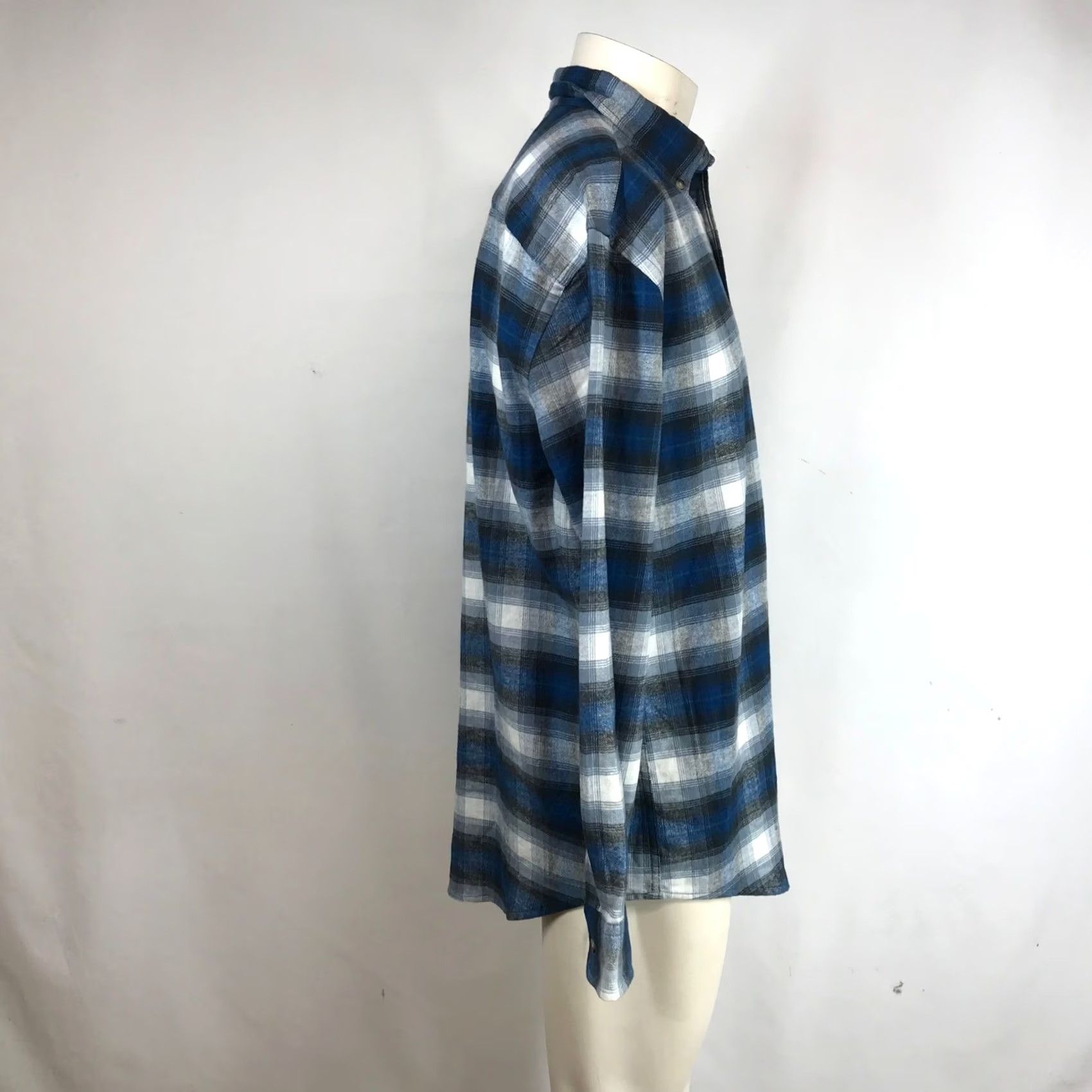 Pendleton Pendleton Shirt Mens M Mason Blue Plaid Flannel Button Down Long Sleeve Size Size US M / EU 48-50 / 2 - 4 Thumbnail