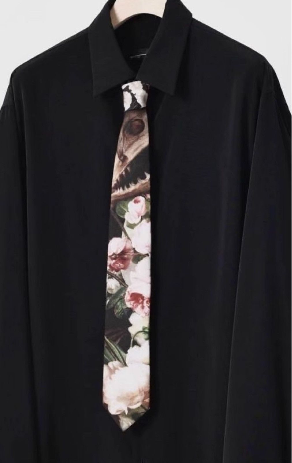 Lad Musician 【lad musician】 Floral Wool Tie Size ONE SIZE - 1 Thumbnail