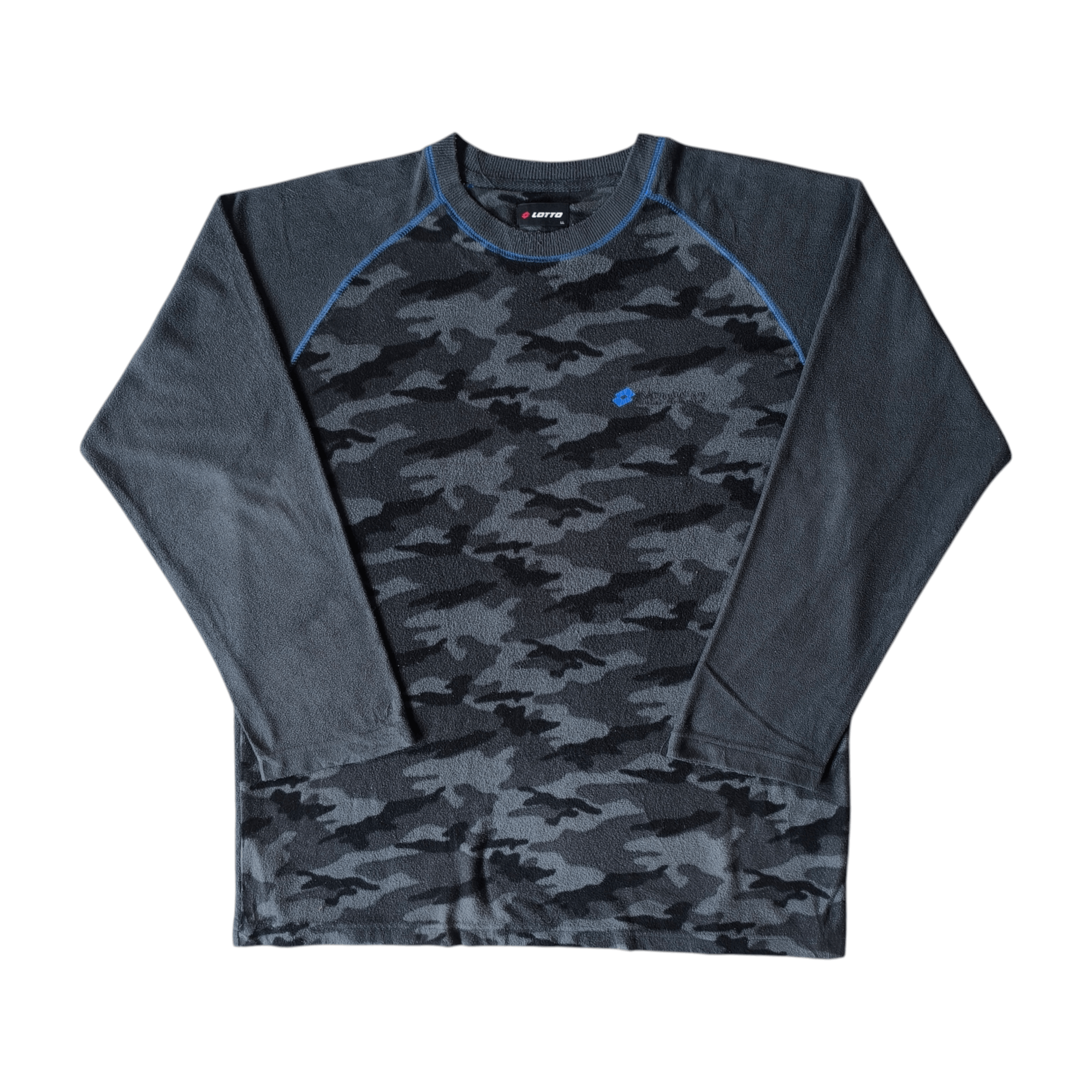 Lotto Sport 💥 Lotto sport army camo fleece long sleeve tshirt Size US L / EU 52-54 / 3 - 1 Thumbnail