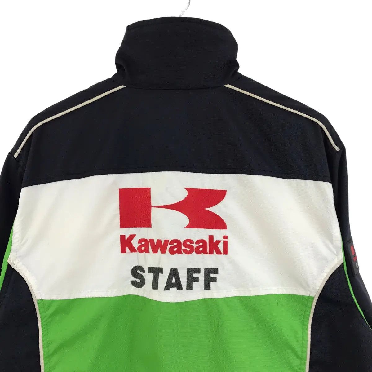 Vintage Vtg 90’ KAWASAKI JAPAN MOTORCYCLE Jacket Windbreaker Size US L / EU 52-54 / 3 - 7 Thumbnail