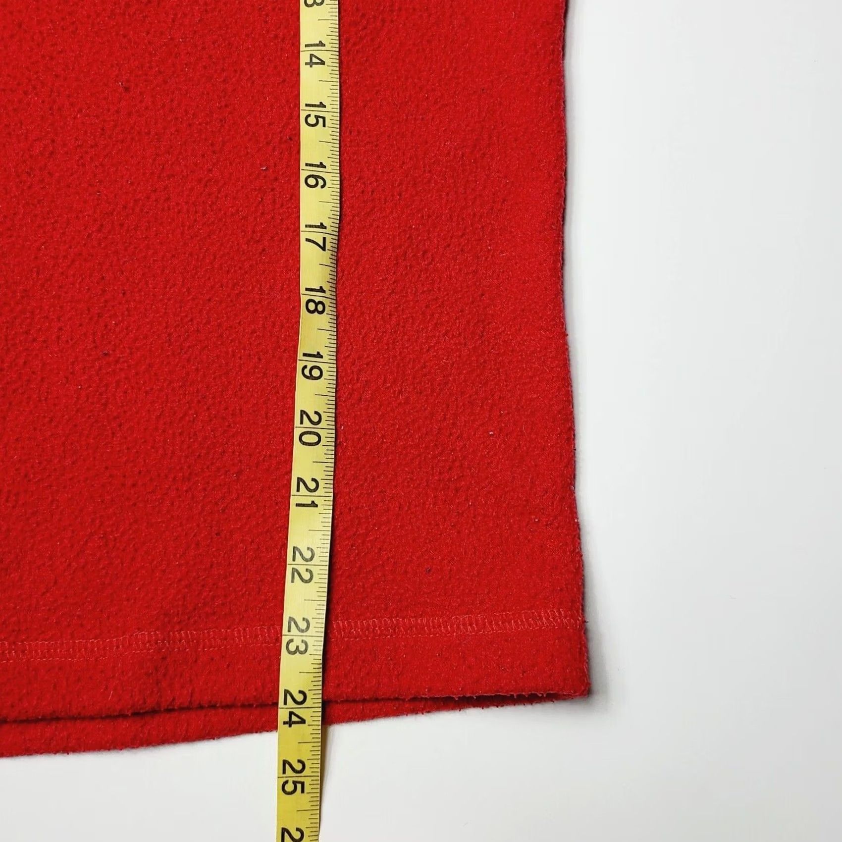 Disney VINTAGE Disney Women’s Pullover V-neck Fleece Red 90s Pooh Collection S Sweater Womens Size S / US 4 / IT 40 - 8 Thumbnail