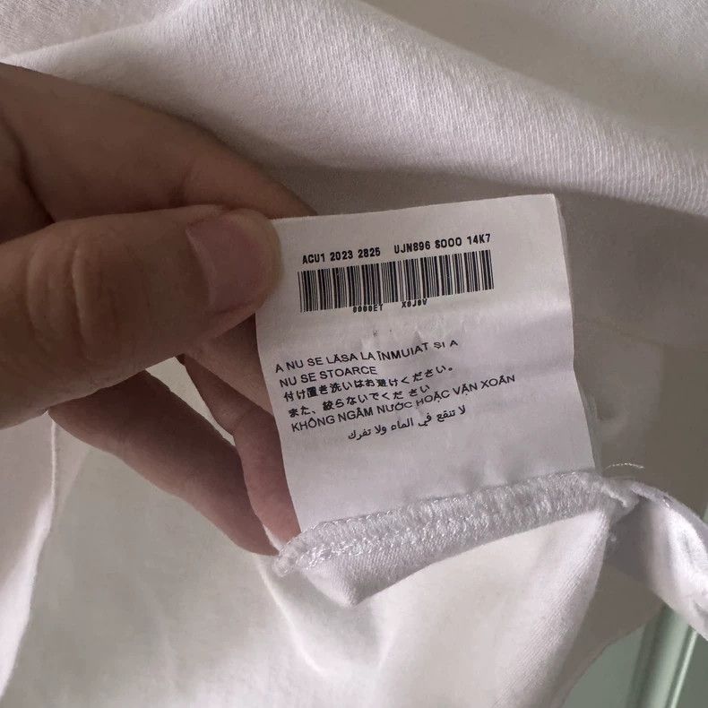 Prada Prada White short-sleeved T-shirt Size US L / EU 52-54 / 3 - 5 Thumbnail