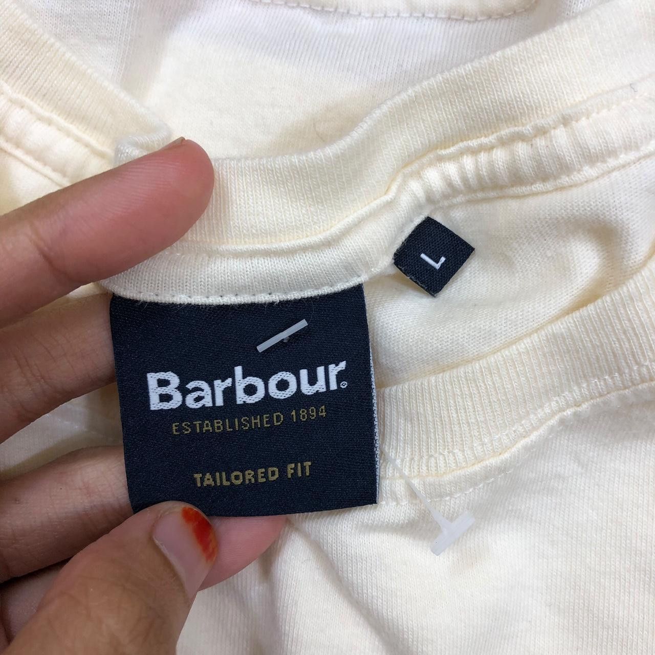 Barbour BARBOUR ENGLAND 55 N Wave Beach Surf Tailored Fit Tee Shirt Size US L / EU 52-54 / 3 - 5 Thumbnail