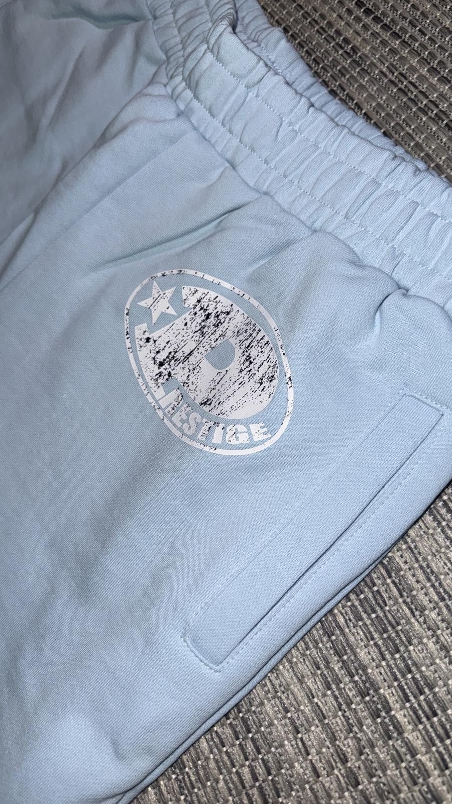 Other Prestige Sky Blue Big P Shorts Size US 32 / EU 48 - 2 Thumbnail