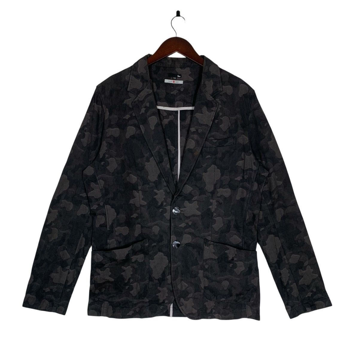 Japanese Brand Qwan Brand Apparel Camoflage Pattern Streetwear jacket Size US M / EU 48-50 / 2 - 4 Thumbnail