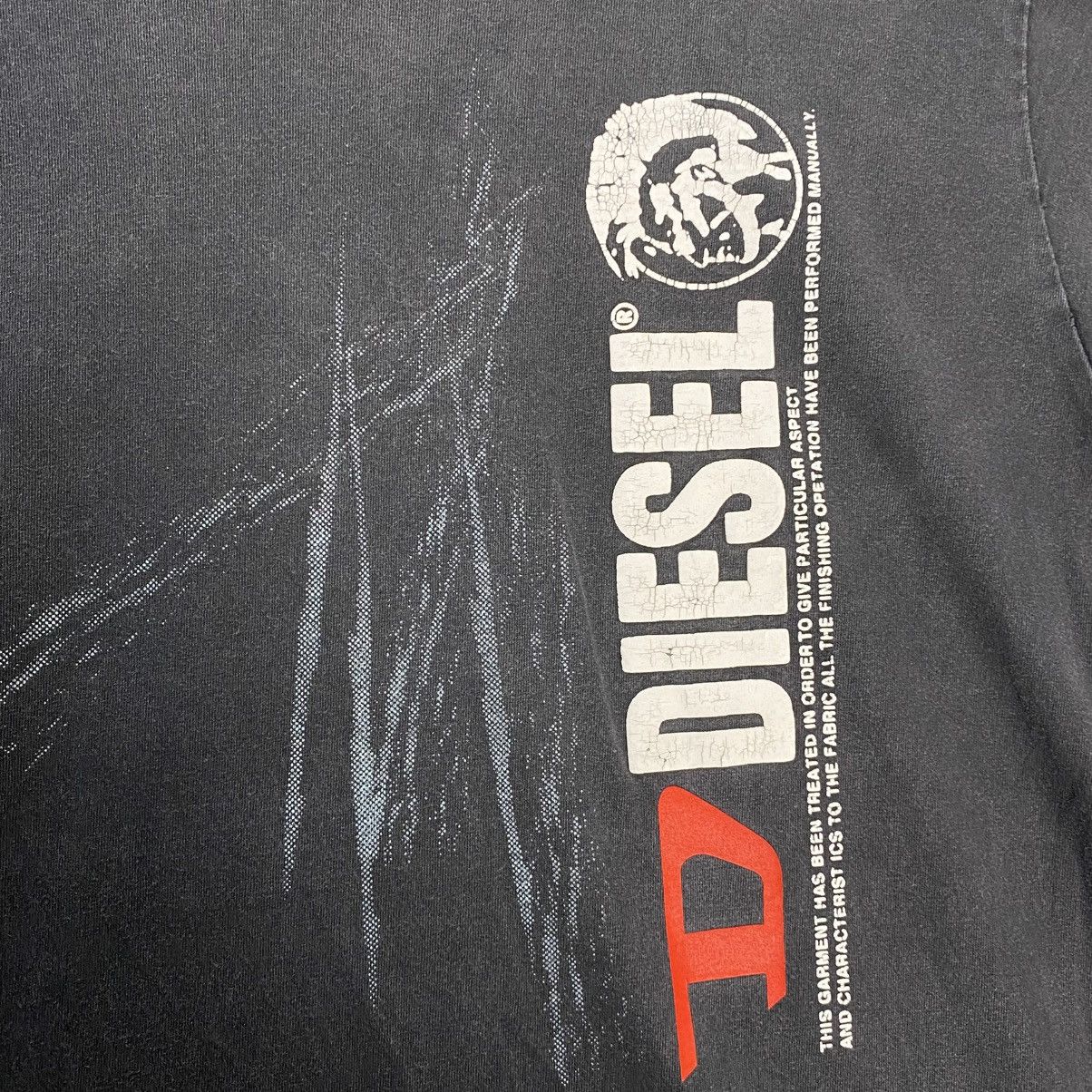Diesel Diesel Graphic tee with backhit Size US M / EU 48-50 / 2 - 6 Thumbnail