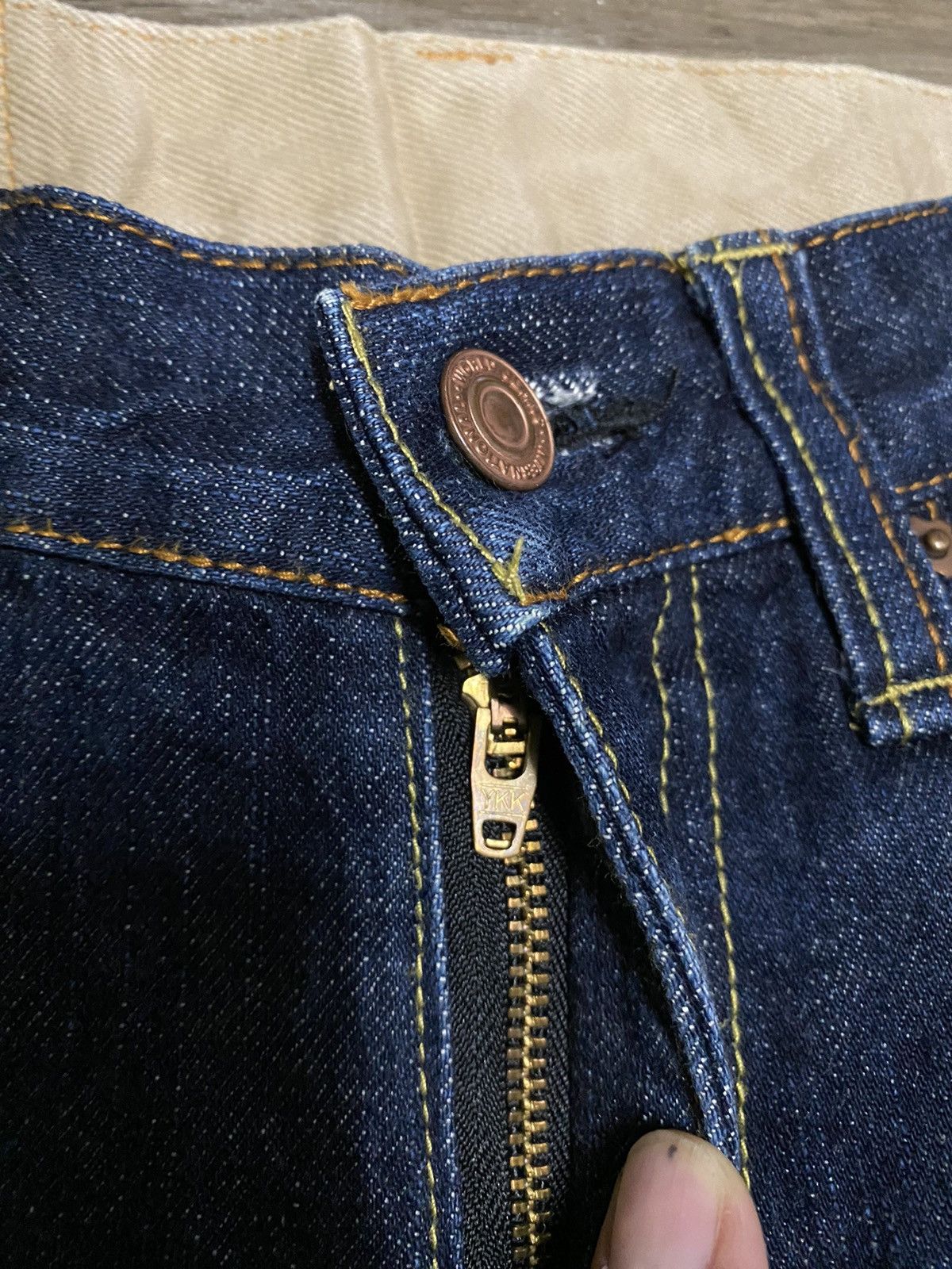 Japanese Brand × KOJIMA GENES × Vintage Vintage Kojima Genes Japanese Denim Jeans Size US 30 / EU 46 - 7 Thumbnail