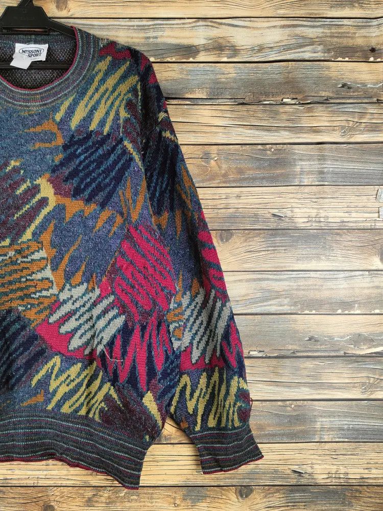 Missoni DL Missoni Sport Mix Colors Knitwear Sweatshirts #46-432 Size US L / EU 52-54 / 3 - 5 Thumbnail