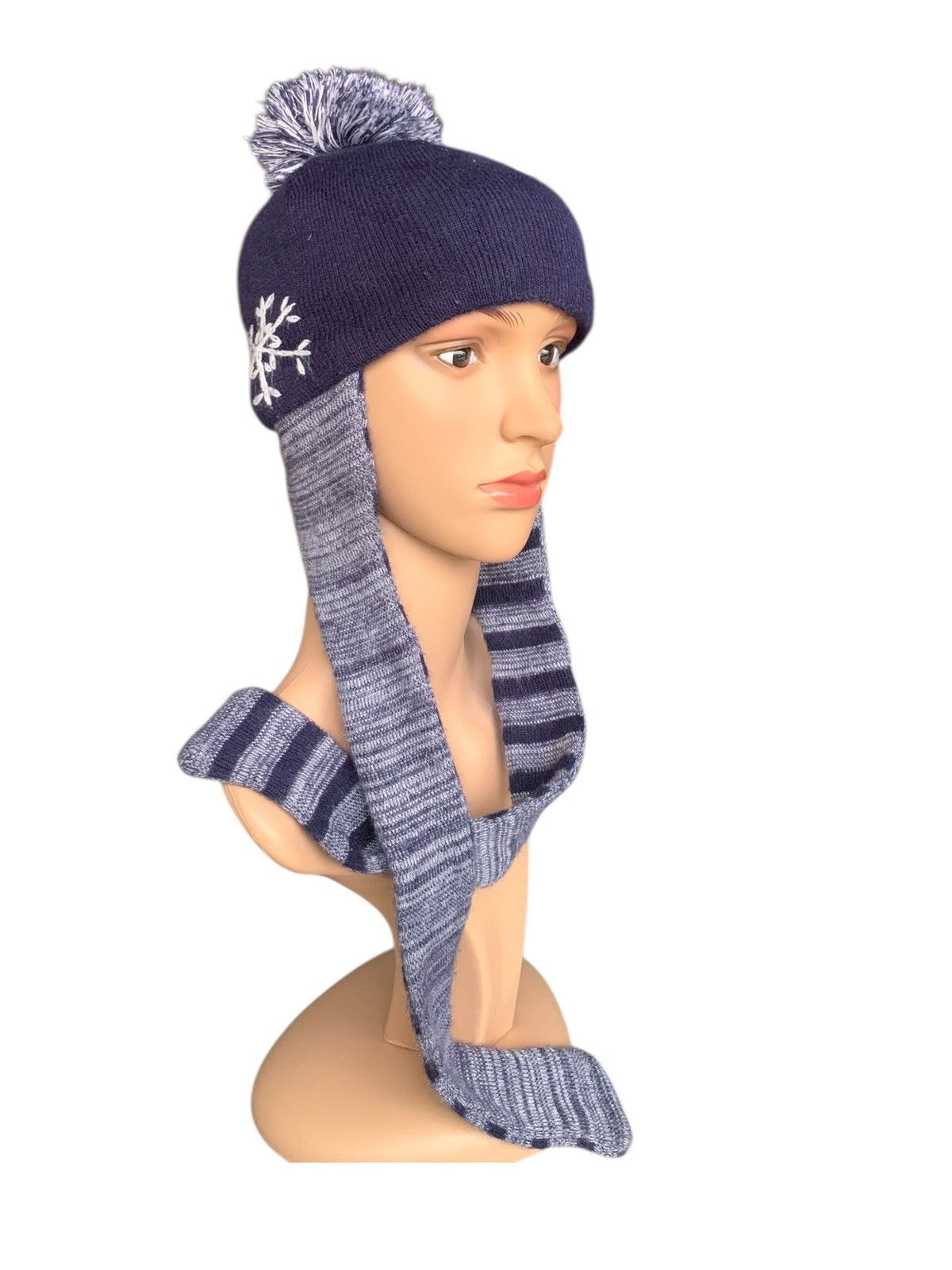 Japanese Brand × Kapital × Vintage Rare Crohet Winter Knitted Hat Beanie Vintage Size ONE SIZE - 6 Thumbnail