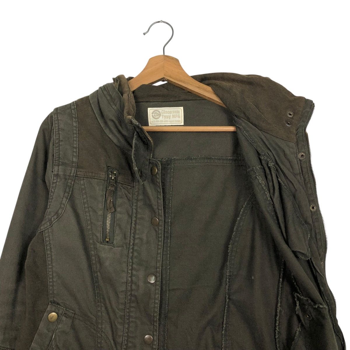 Japanese Brand 🔥VINTAGE BIKER BONK JACKET SHAWL COLLAR CIAOPANIC Size US S / EU 44-46 / 1 - 15 Thumbnail