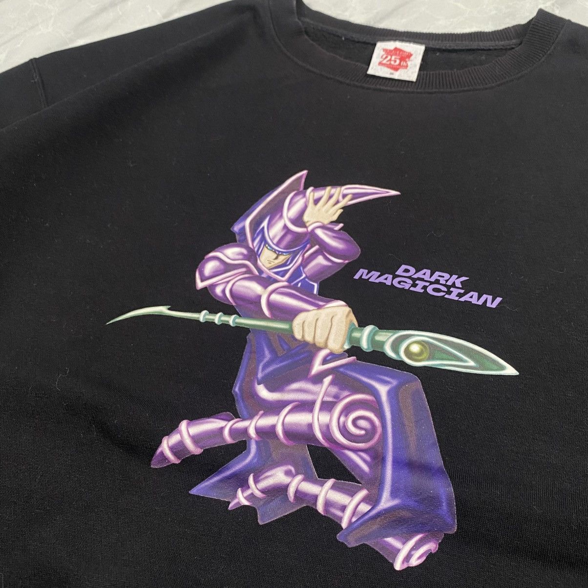 Anime Rare Konami Yu Gi Oh 25th Anniversary Dark Magician Crewneck Size US XL / EU 56 / 4 - 2 Thumbnail