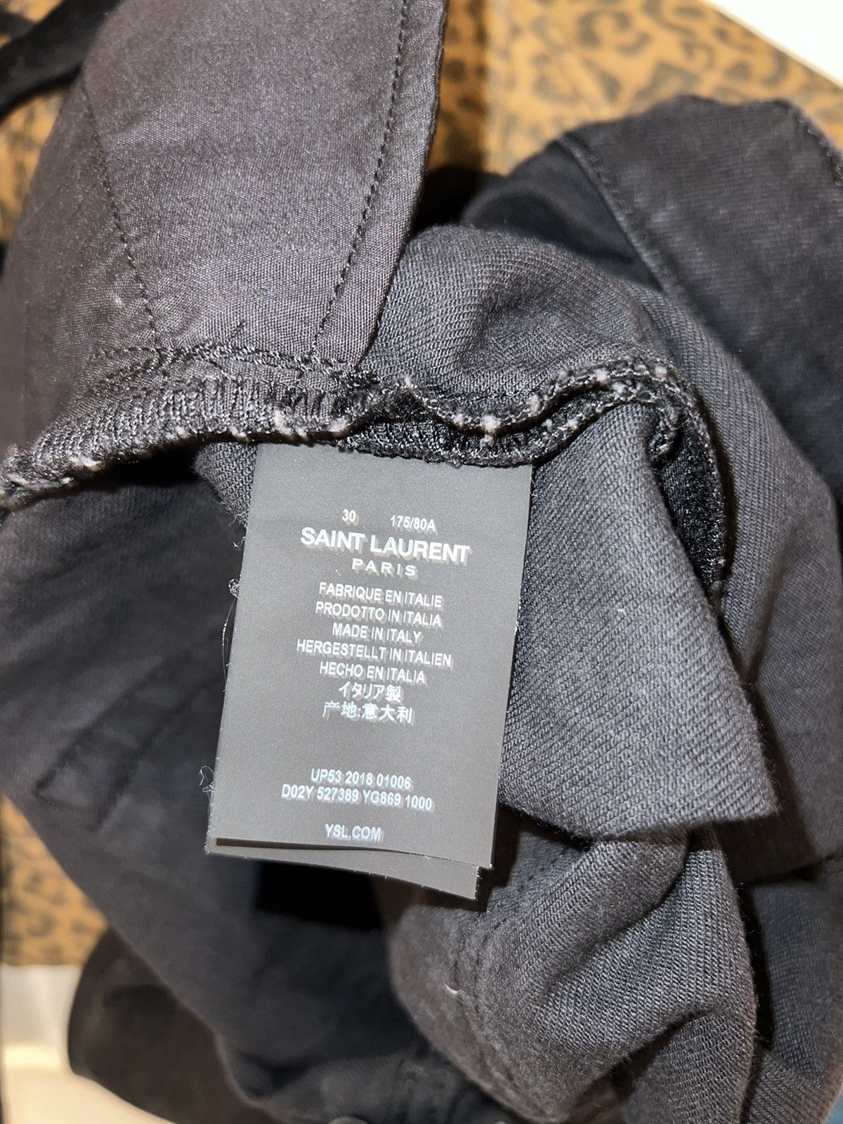 Saint Laurent Paris Saint Laurent Hedi denim Size US 30 / EU 46 - 11 Thumbnail