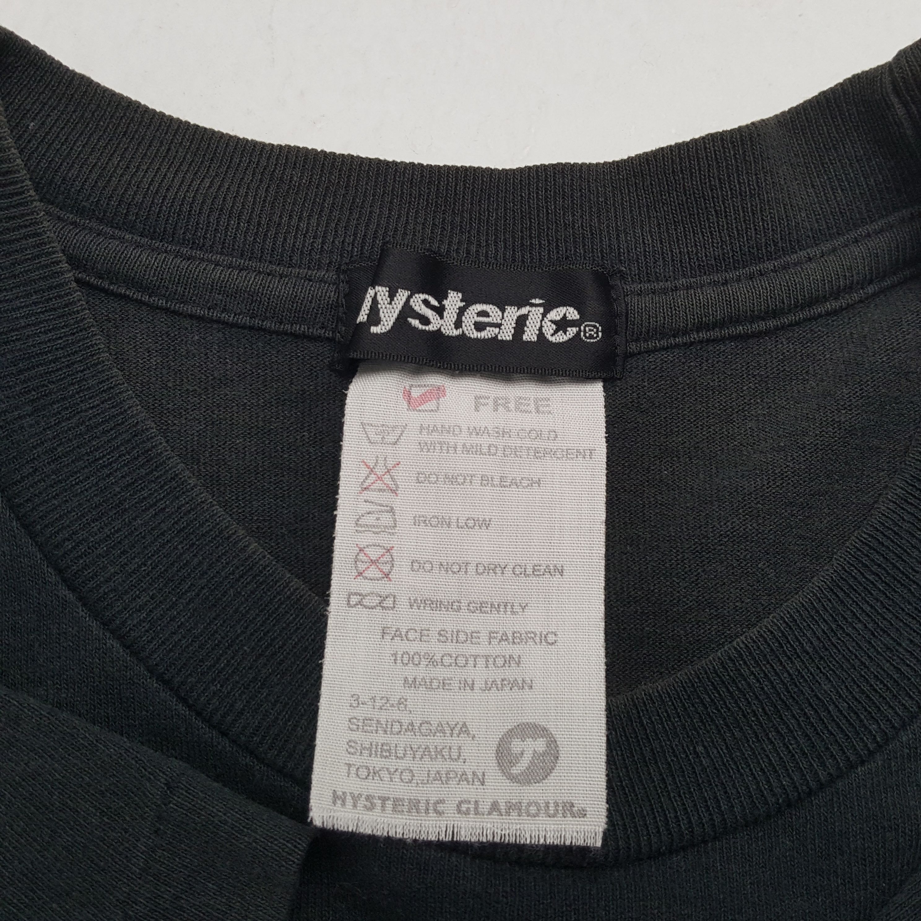 Hysteric Glamour × Japanese Brand × Vintage Vintage HYSTERIC GLAMOUR Japanese Fashion Brand T-Shirts Size S / US 4 / IT 40 - 8 Thumbnail