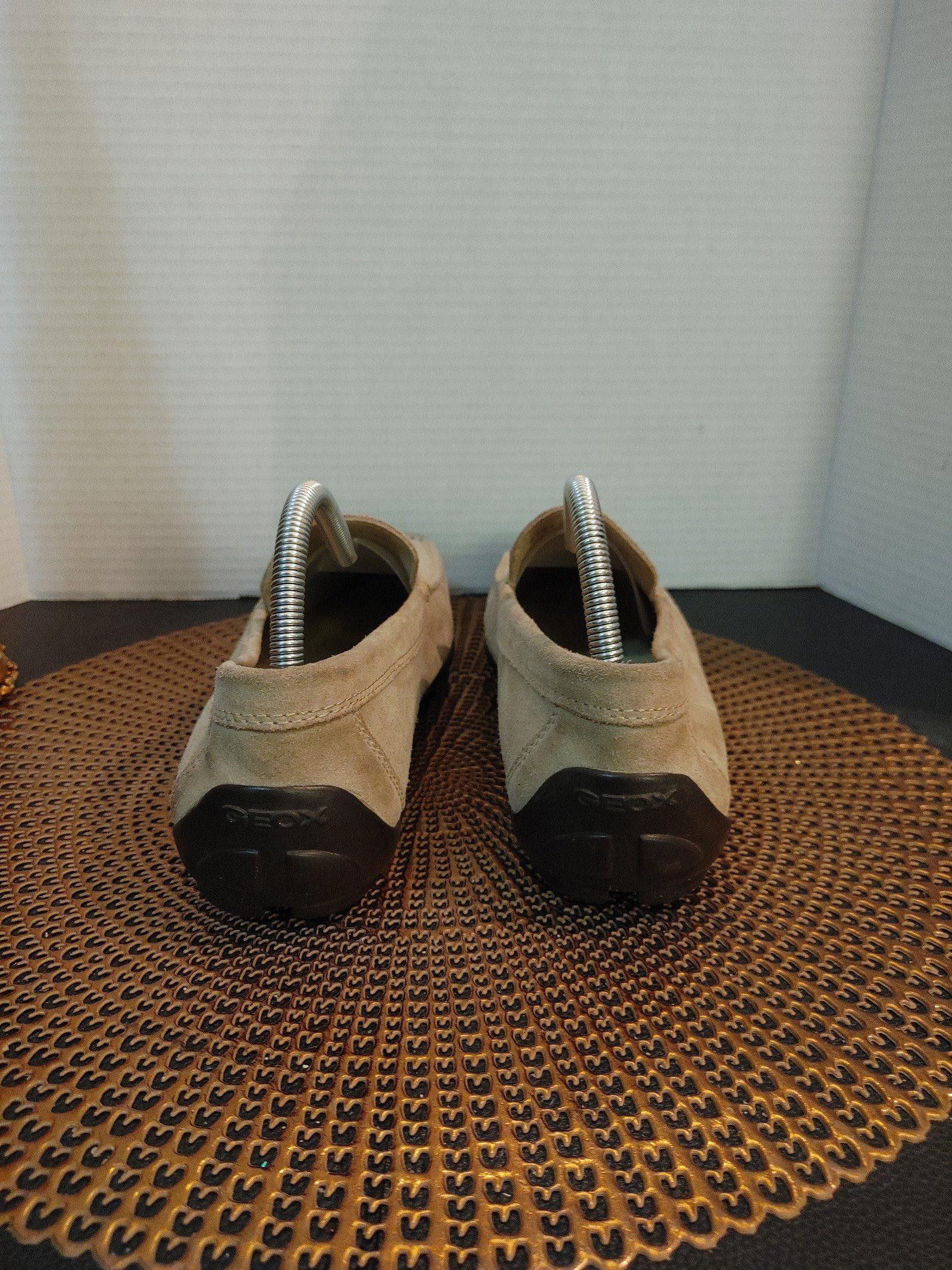 Designer Geox Respira Suede Loafers Size 42 Size US 9 / EU 42 - 5 Thumbnail