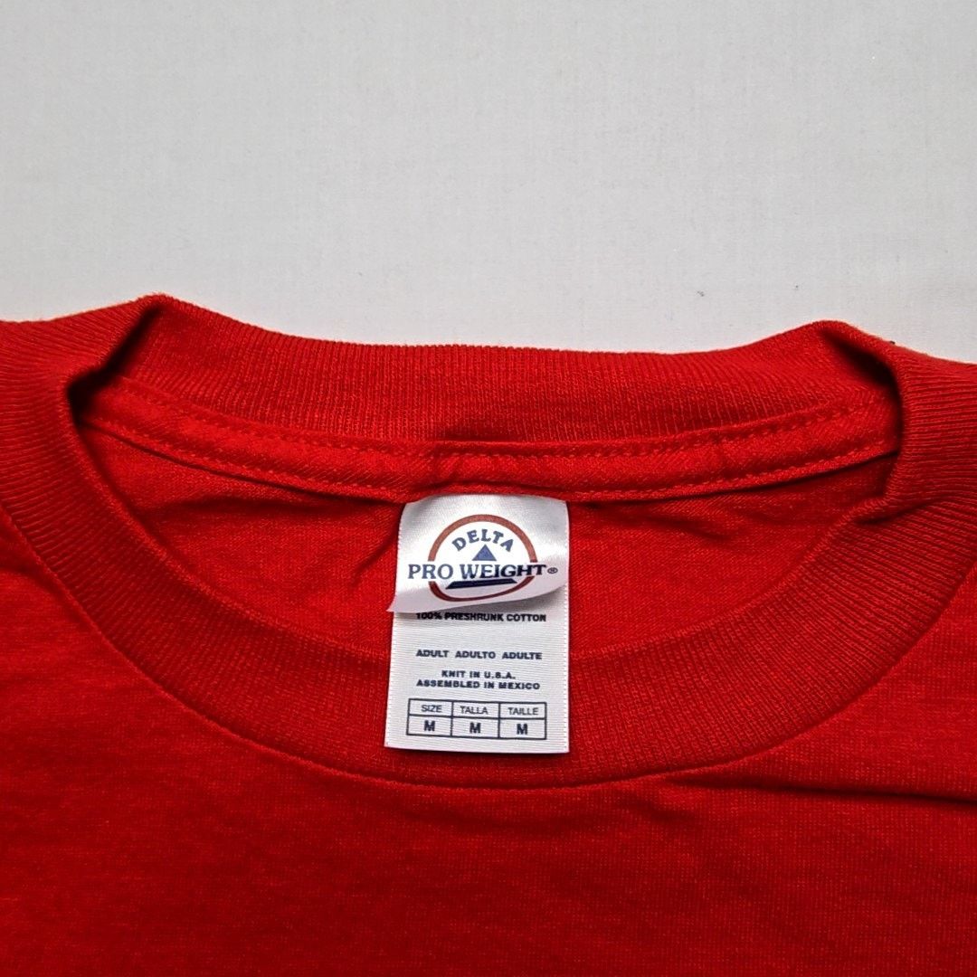 Delta Live to Ride Eagle Motorcycle Red Americana Graphic M Tee Size US M / EU 48-50 / 2 - 3 Thumbnail