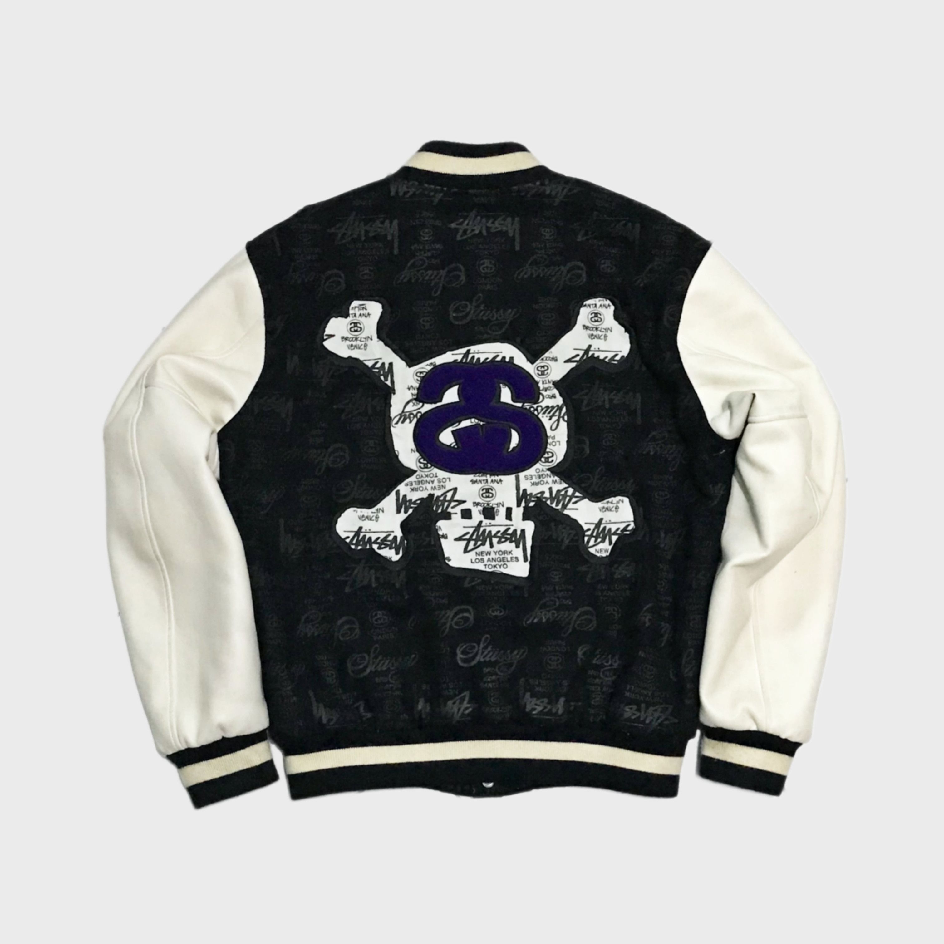 Stussy ☠️ Stussy 25th Anniversary World Tour Varsity Jacket Size US L / EU 52-54 / 3 - 1 Thumbnail