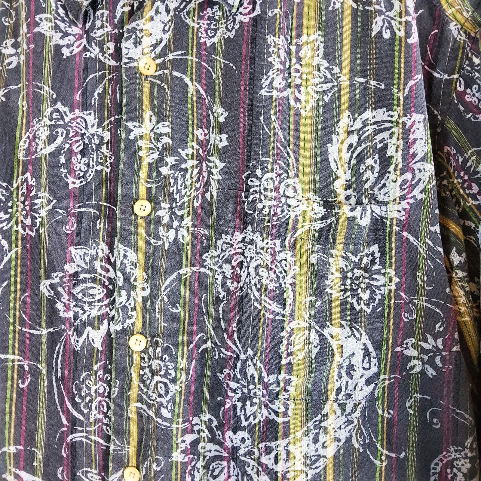 Tommy Bahama Tommy Bahama Tropical Button Up Shirt Size Medium Size US M / EU 48-50 / 2 - 7 Thumbnail