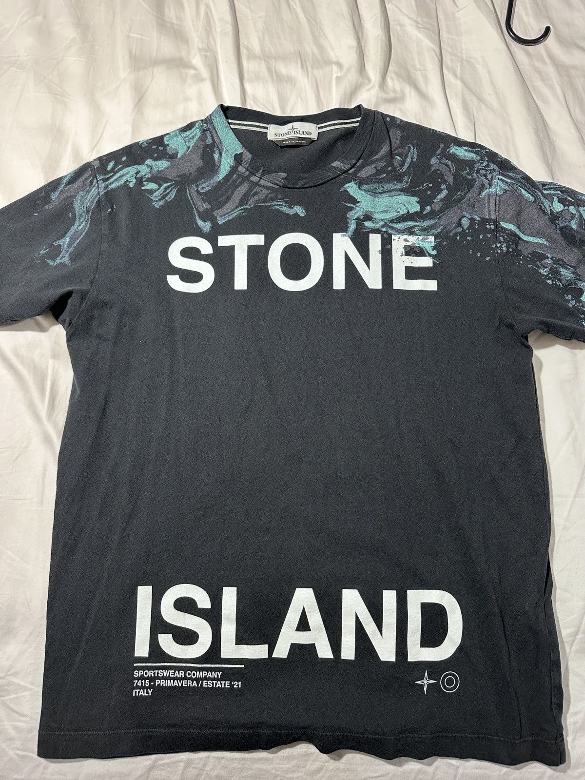 Stone Island Stone Island Logo T-Shirt Black Size US L / EU 52-54 / 3 - 3 Thumbnail