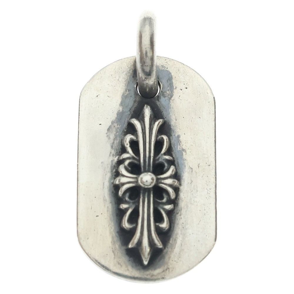 Chrome Hearts Chrome Hearts Raised Dog Tag Charm Necklace Size ONE SIZE - 1 Thumbnail