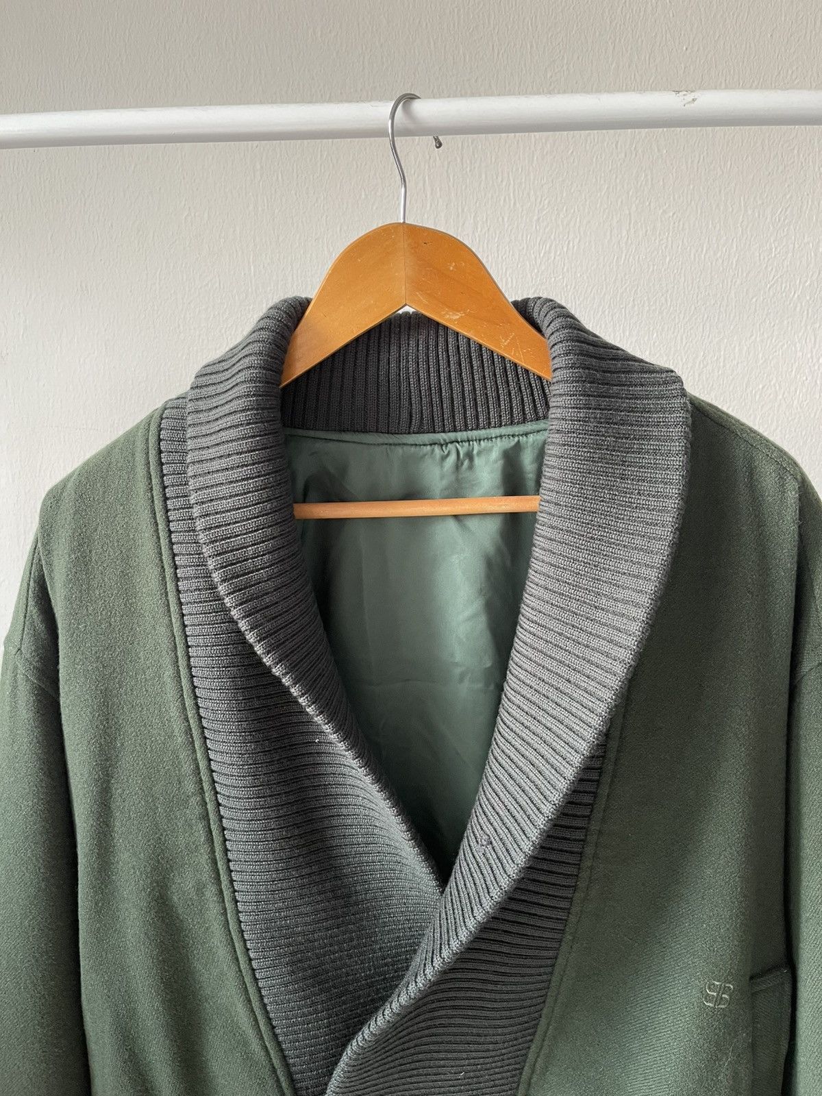 Balenciaga Vintage Balenciaga Wool Jacket Size US L / EU 52-54 / 3 - 4 Thumbnail