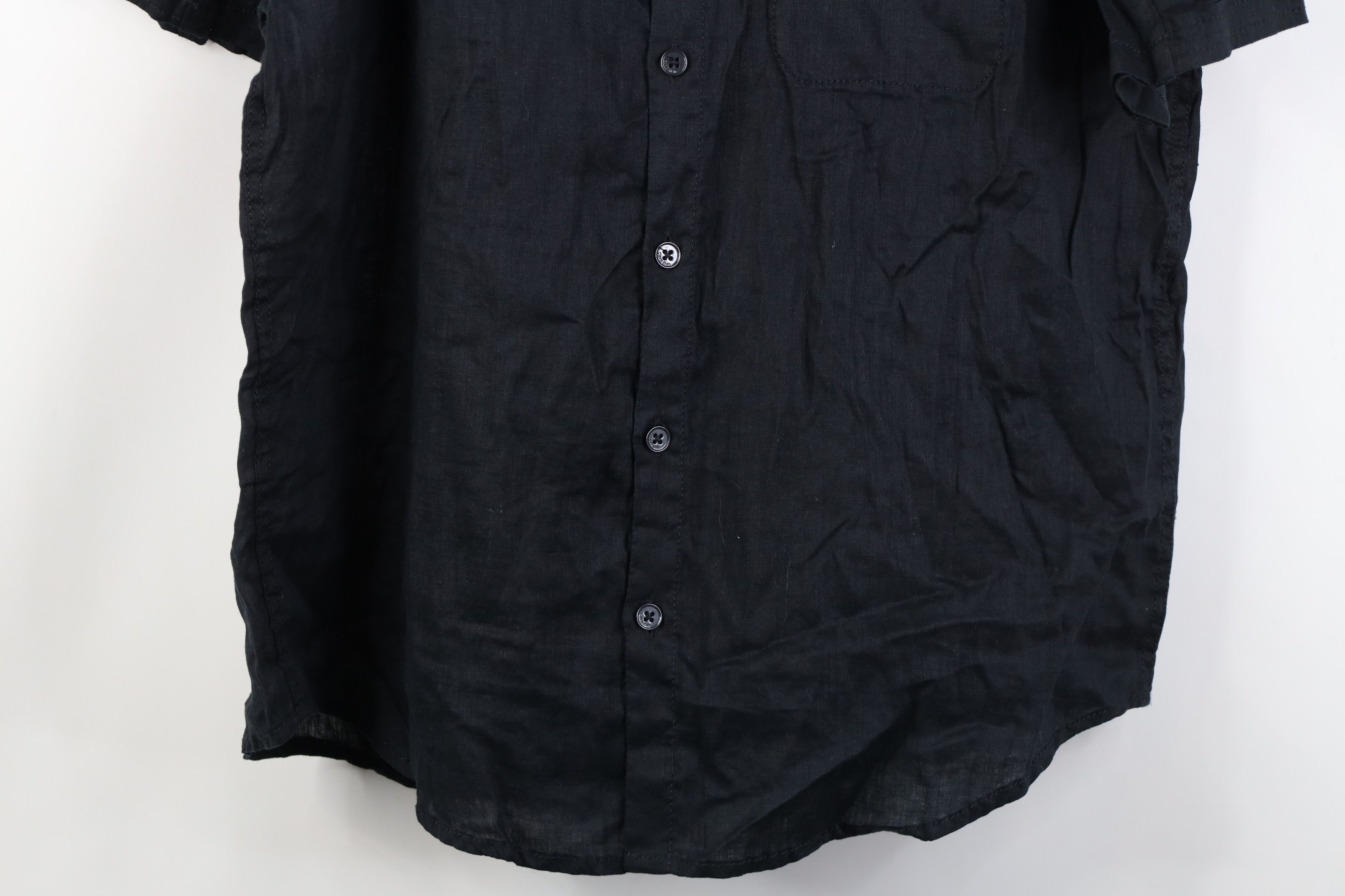Calvin Klein Vintage Calvin Klein Short Sleeve Collared Button Shirt Size US L / EU 52-54 / 3 - 3 Thumbnail