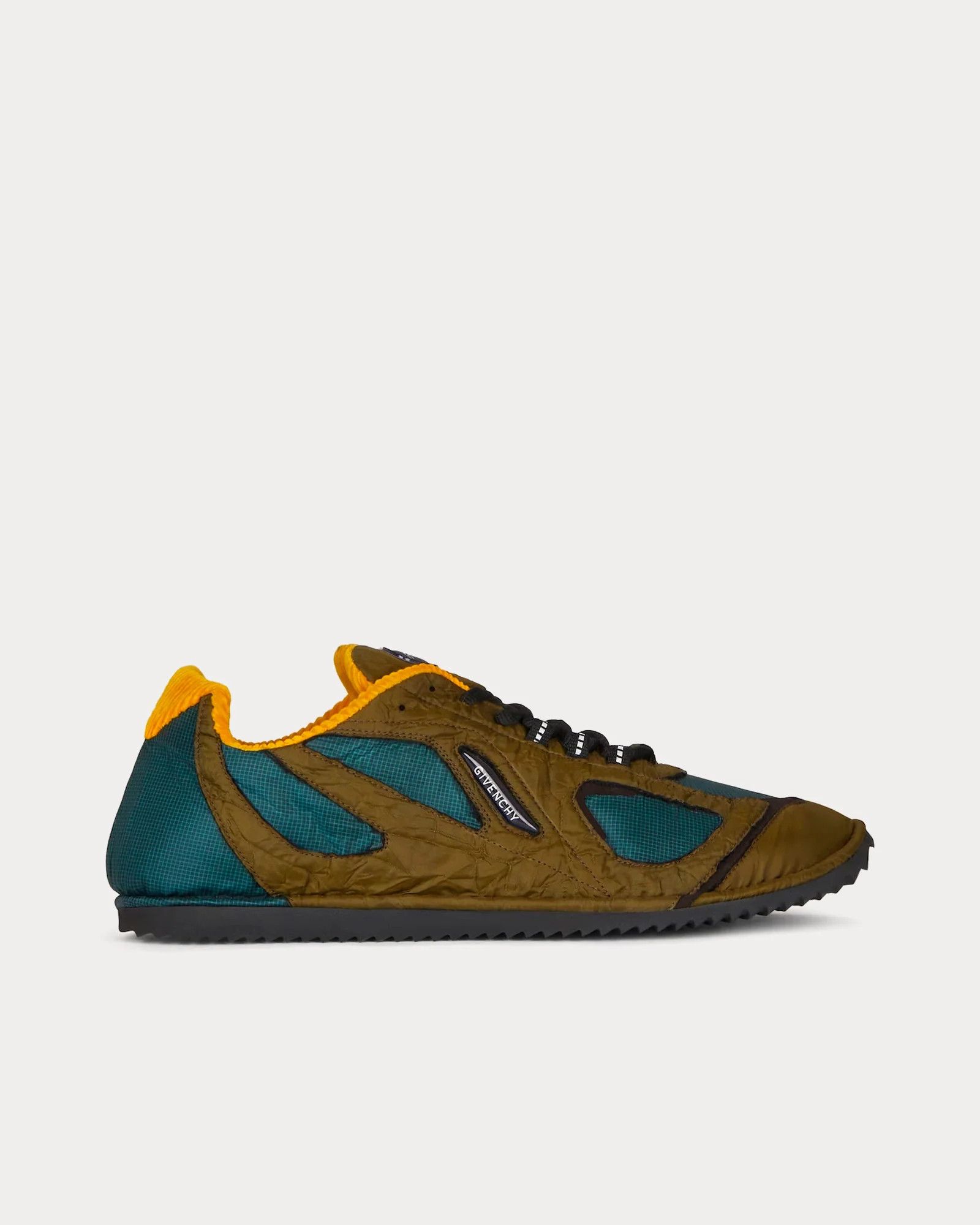 o1w1db10325 Flat Sneaker in Fiber Green