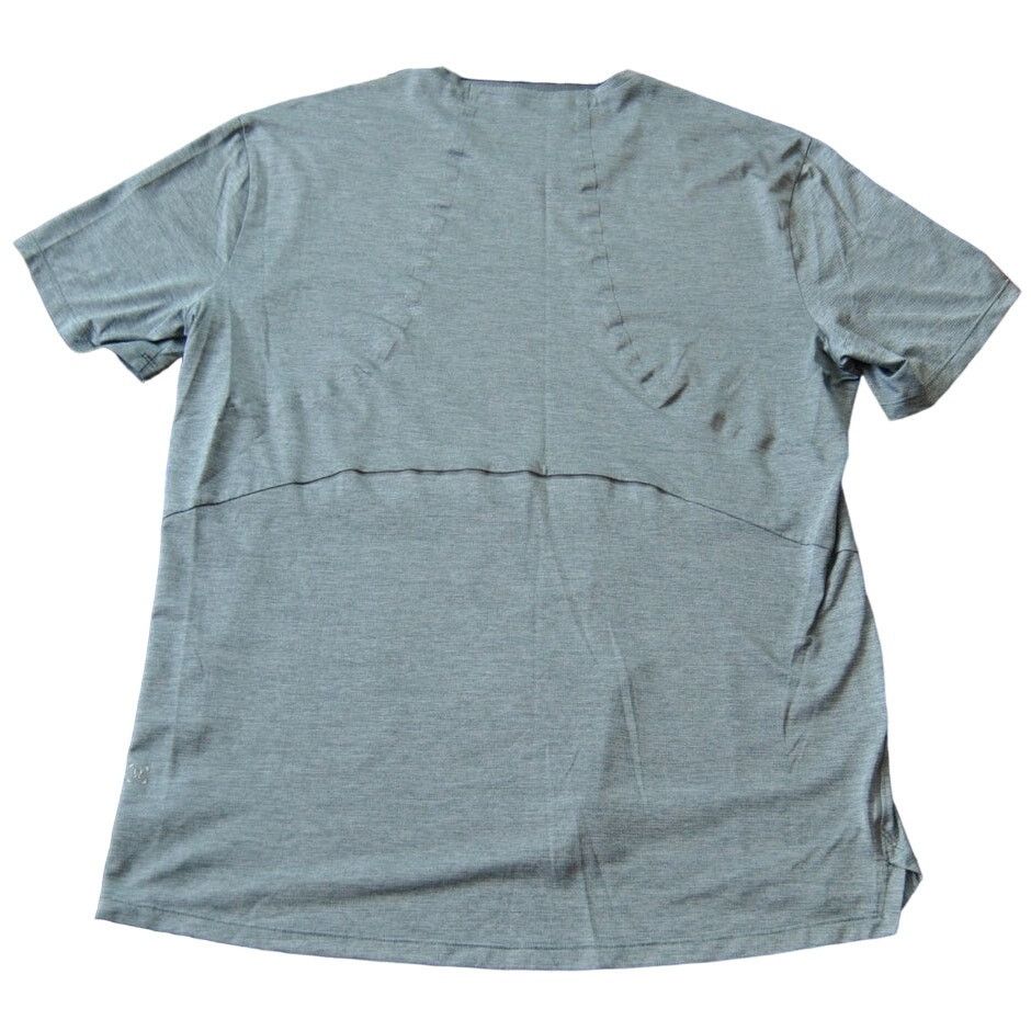 Lululemon Lululemon Short Sleeve Shirt Gray Size US M / EU 48-50 / 2 - 2 Thumbnail