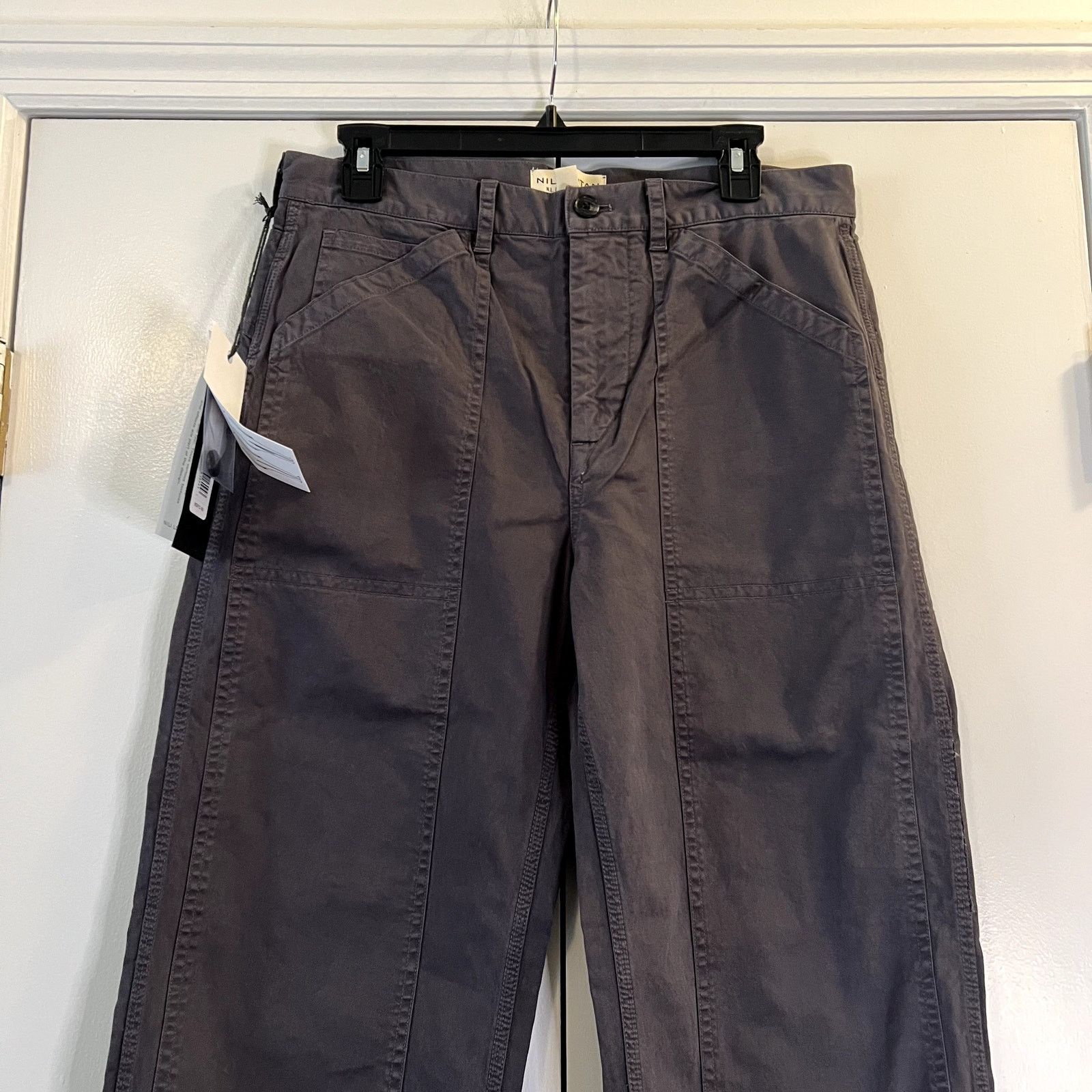 Nili Lotan Nili Lotan Tibault Vintage Gray Cargo Pants Size 8 Size 30" / US 8 / IT 44 - 3 Thumbnail