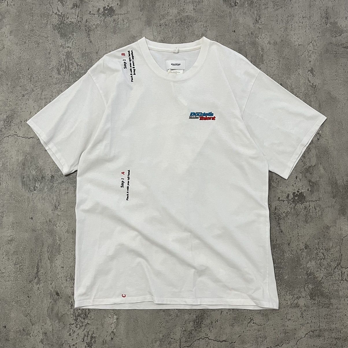 Doublet Doublet White 2 Seconds Holding Tee Size US L / EU 52-54 / 3 - 1 Thumbnail