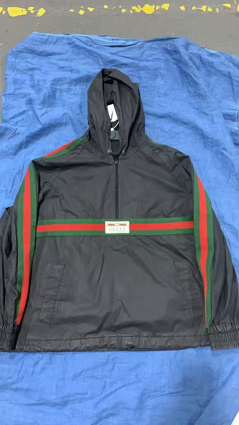 Gucci windbreaker jacket.