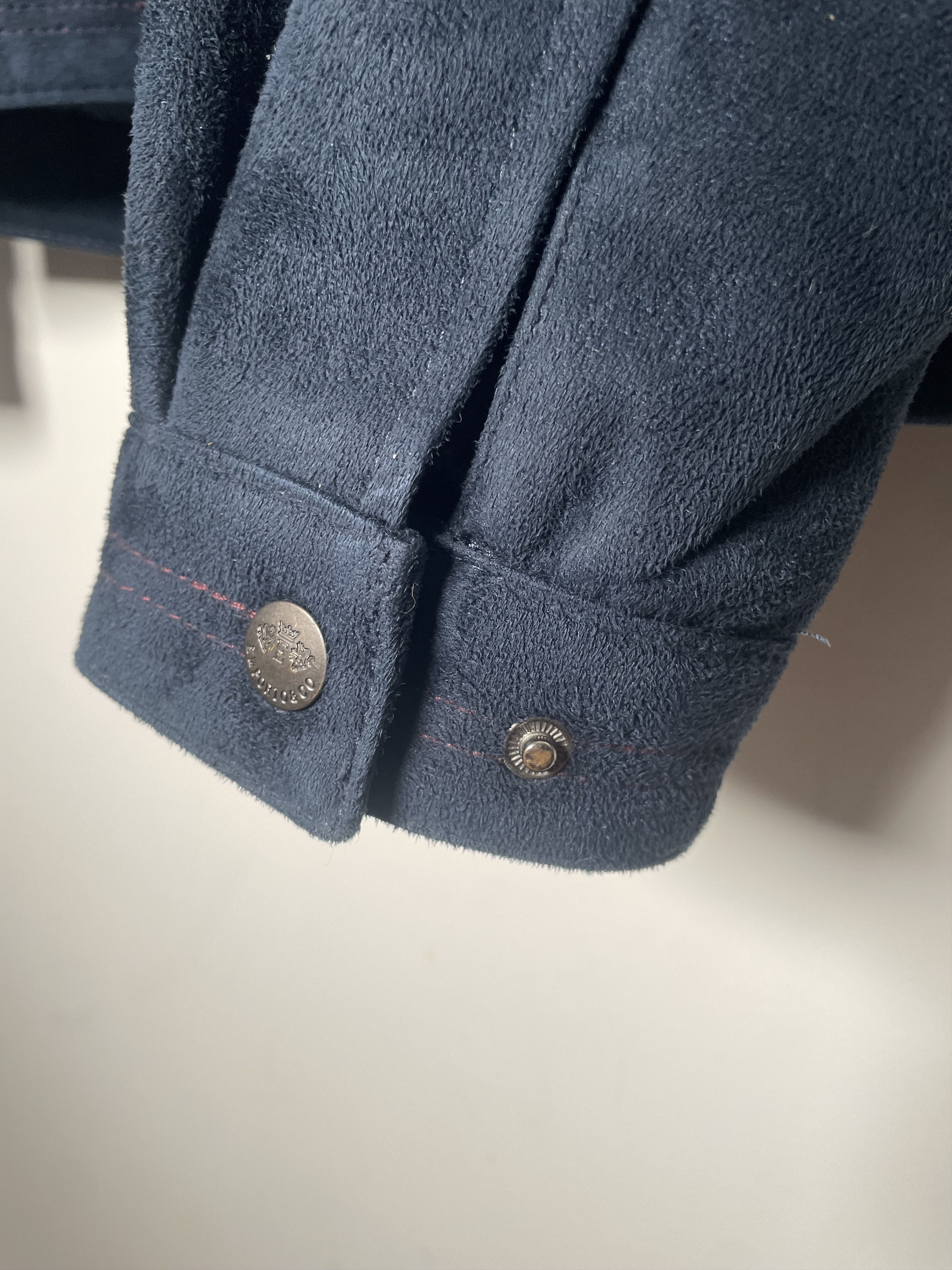 Other Emporio & Co. Italian Navy Microsuede Jacket - XL Size US XL / EU 56 / 4 - 7 Thumbnail
